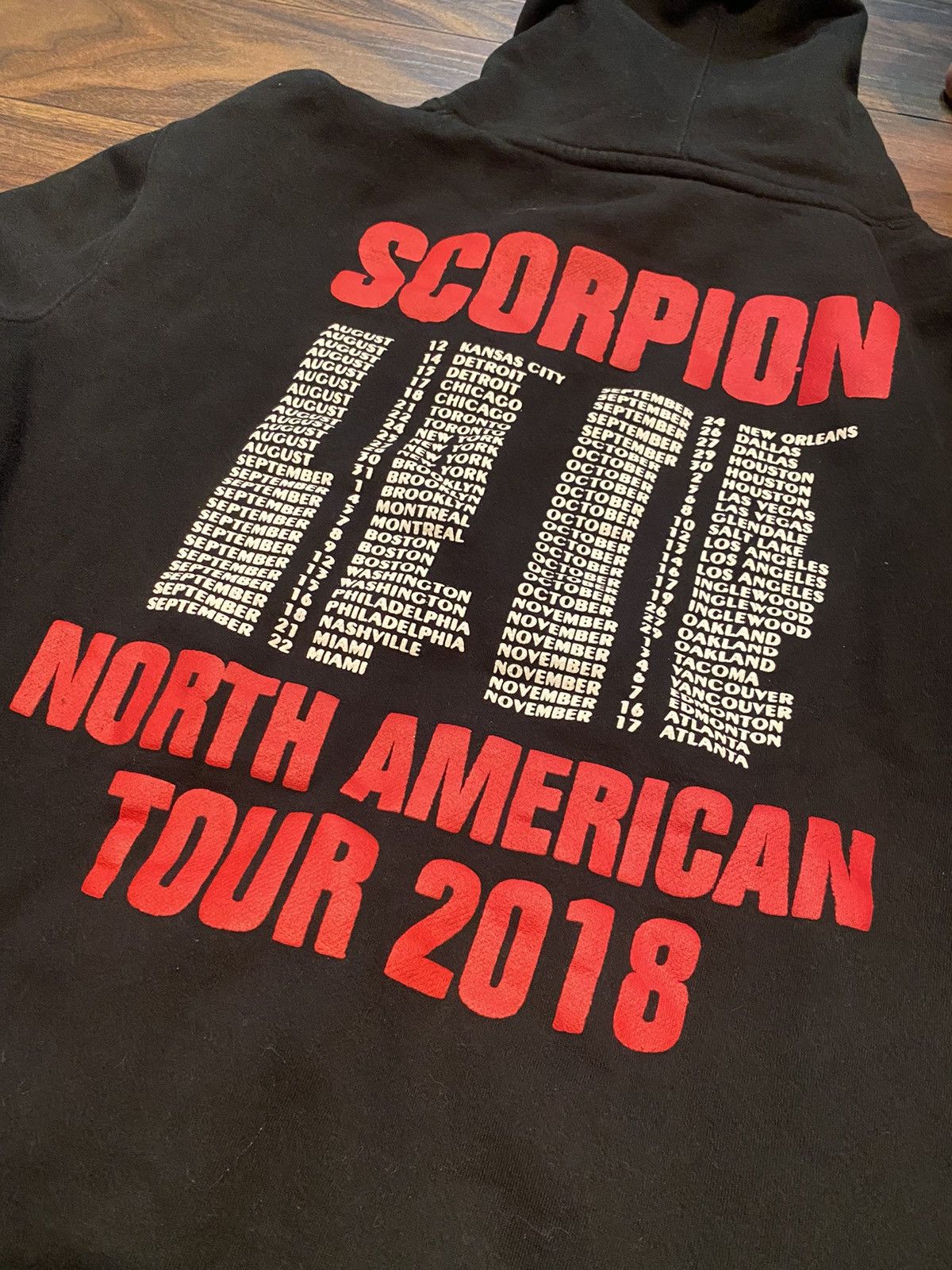 Drake concert hoodie deals