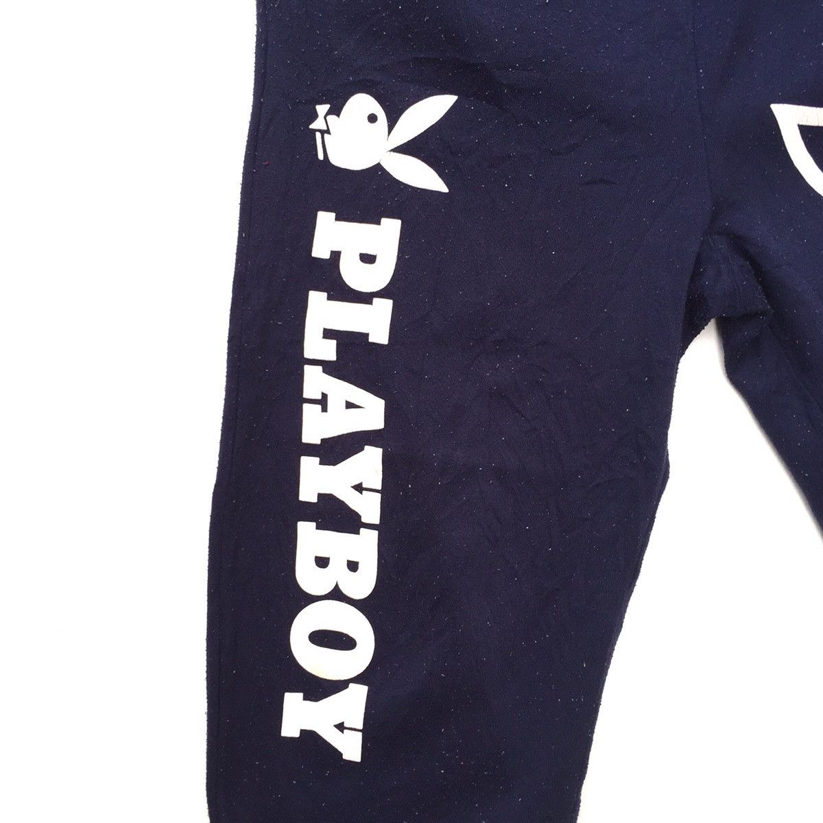 Playboy Vintage 90s Playboy Bunny Big Logo Multicolour Pants | 27 | Size US 27 - 4 Thumbnail
