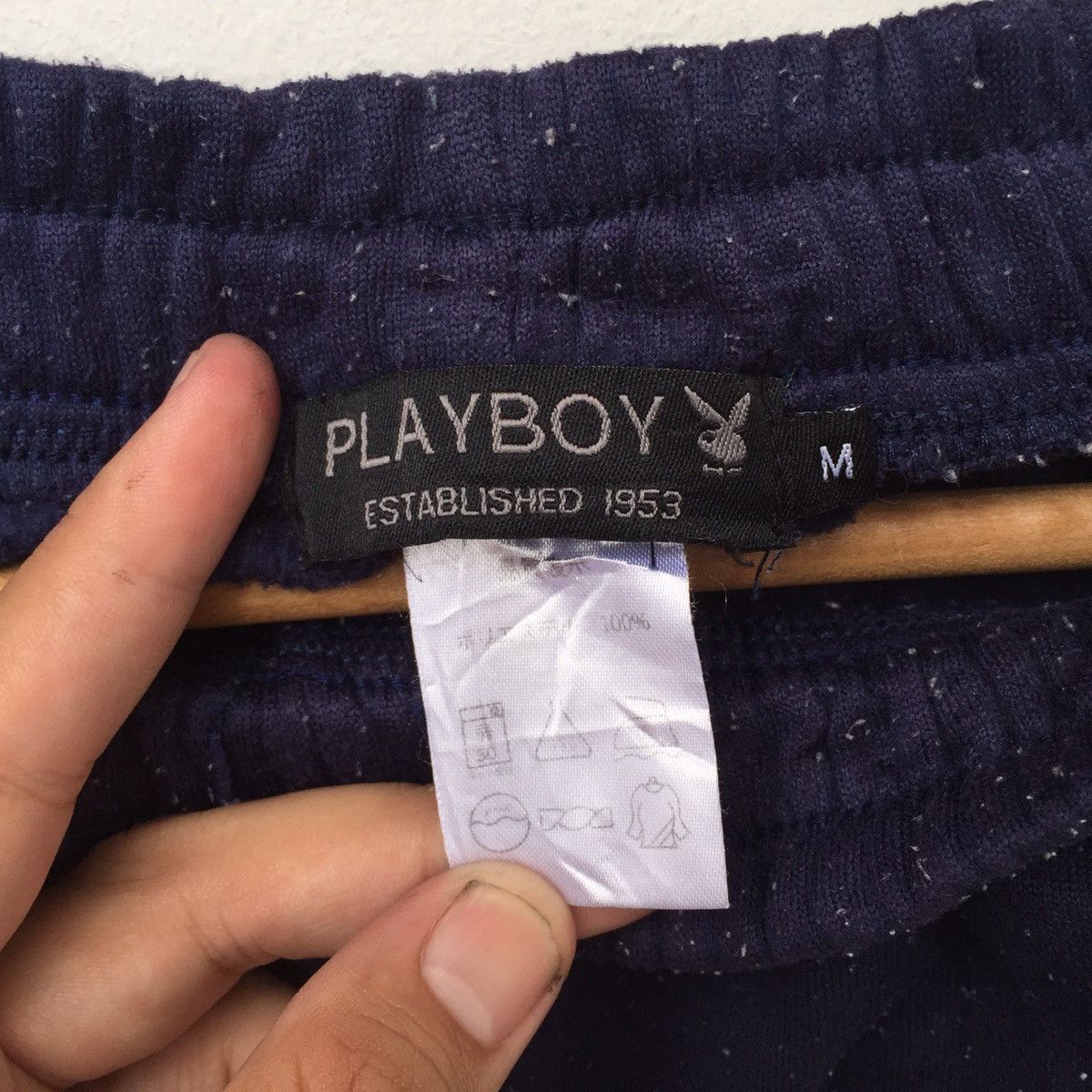 Playboy Vintage 90s Playboy Bunny Big Logo Multicolour Pants | 27 | Size US 27 - 6 Thumbnail