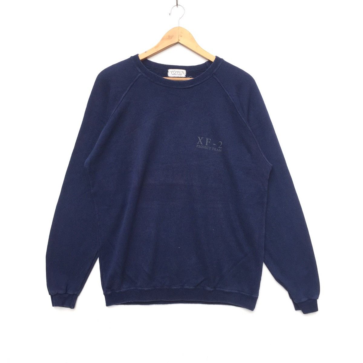 Japanese Brand Vintage 90s XF-2 Project Team Big Logo Sweatshirt | M | Size US M / EU 48-50 / 2 - 7 Thumbnail