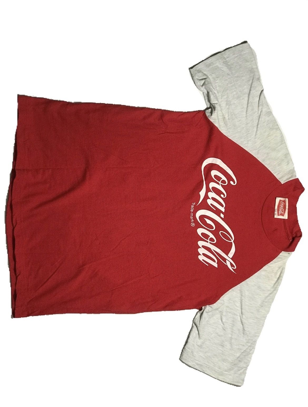 Coca Cola × Vintage 1995 Japan Coca Cola Coke Supreme Raglan shirt rare off vtg Size US M / EU 48-50 / 2 - 2 Thumbnail