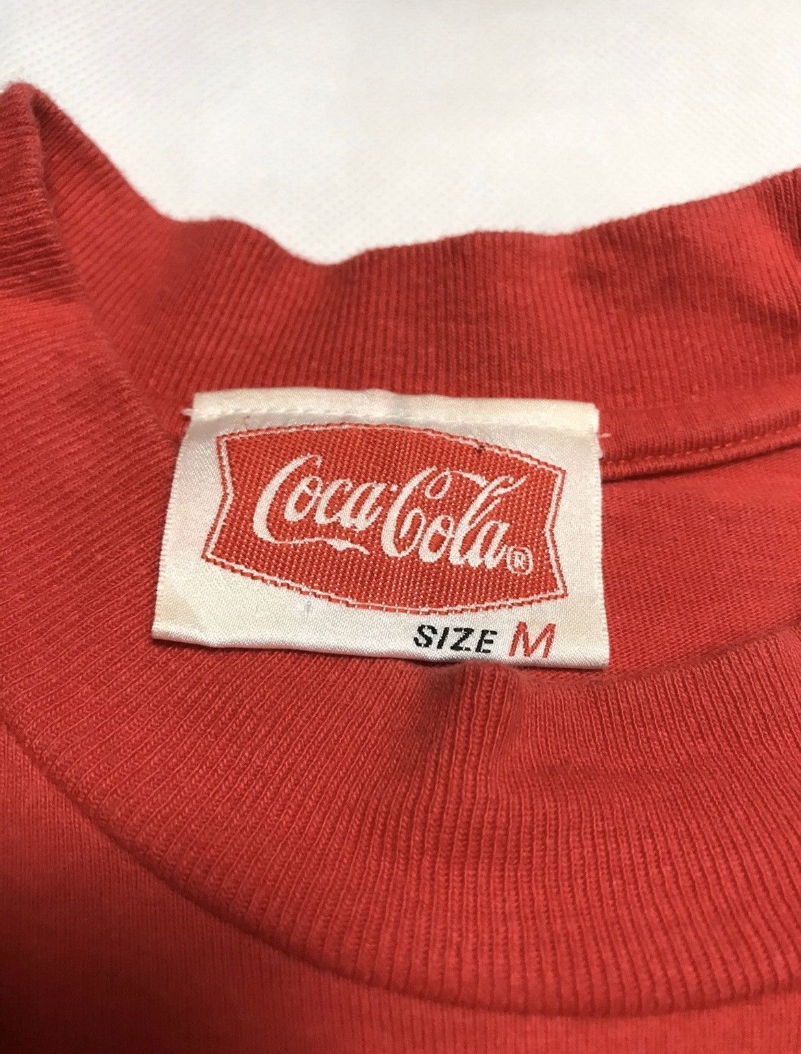 Coca Cola × Vintage 1995 Japan Coca Cola Coke Supreme Raglan shirt rare off vtg Size US M / EU 48-50 / 2 - 6 Thumbnail
