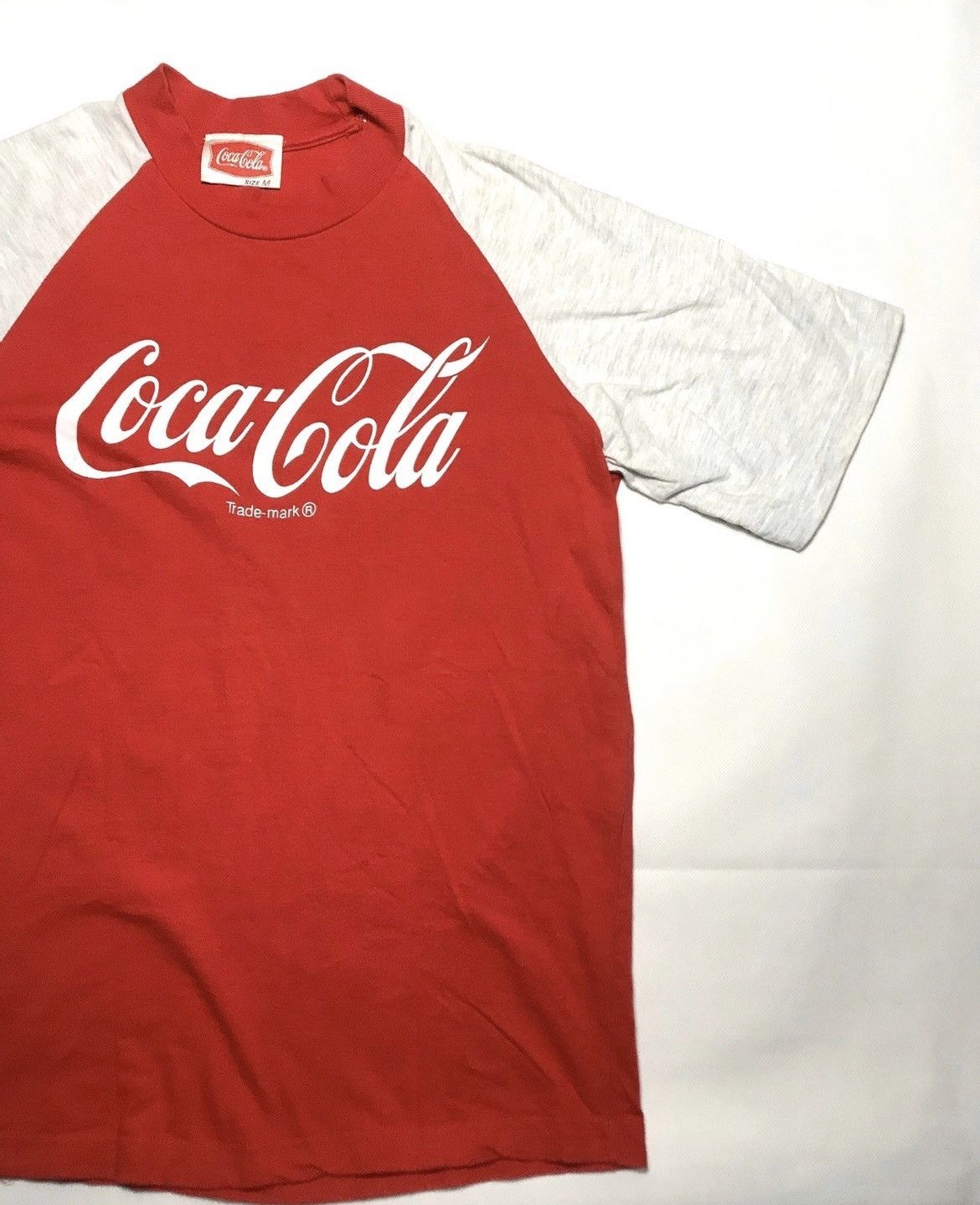 Coca Cola × Vintage 1995 Japan Coca Cola Coke Supreme Raglan shirt rare off vtg Size US M / EU 48-50 / 2 - 4 Thumbnail