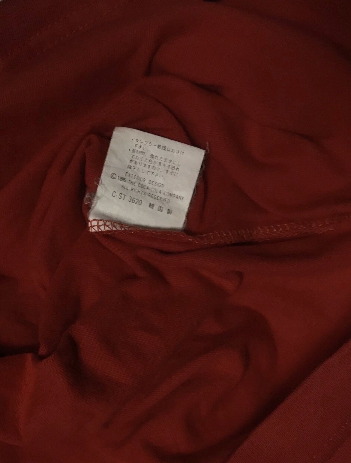 Coca Cola × Vintage 1995 Japan Coca Cola Coke Supreme Raglan shirt rare off vtg Size US M / EU 48-50 / 2 - 8 Thumbnail