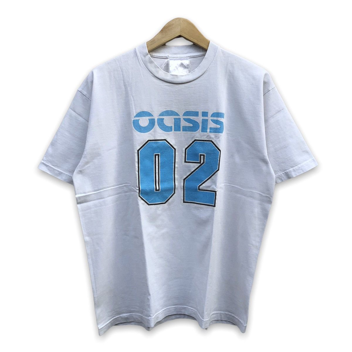 Oasis 2009 Tour Tシャツ グレー　サイズM Oasis Shirt Stadium Tour 2009 Shirt Britpop Band Shirt Men's