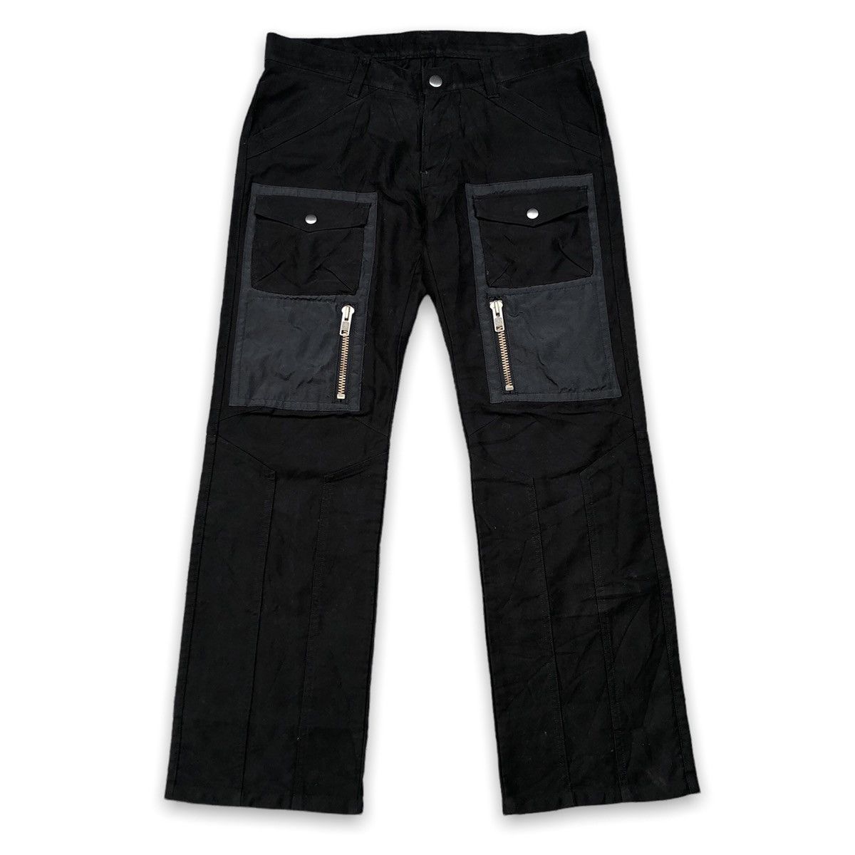 Comme Ca Men Black Bush Pocket Pants