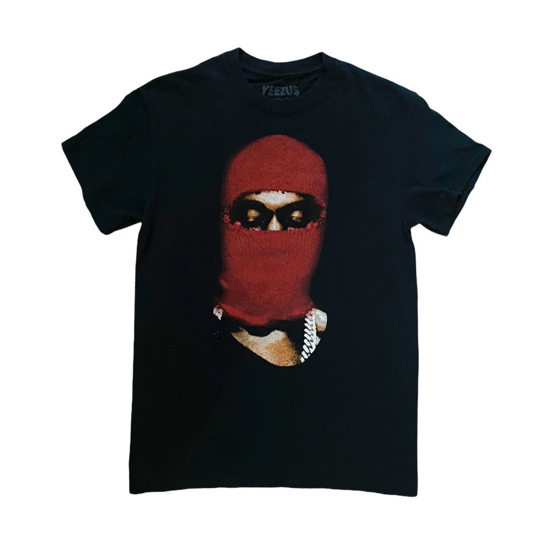 Kanye West Kanye west yeezus tour ski mask tour tee | Grailed