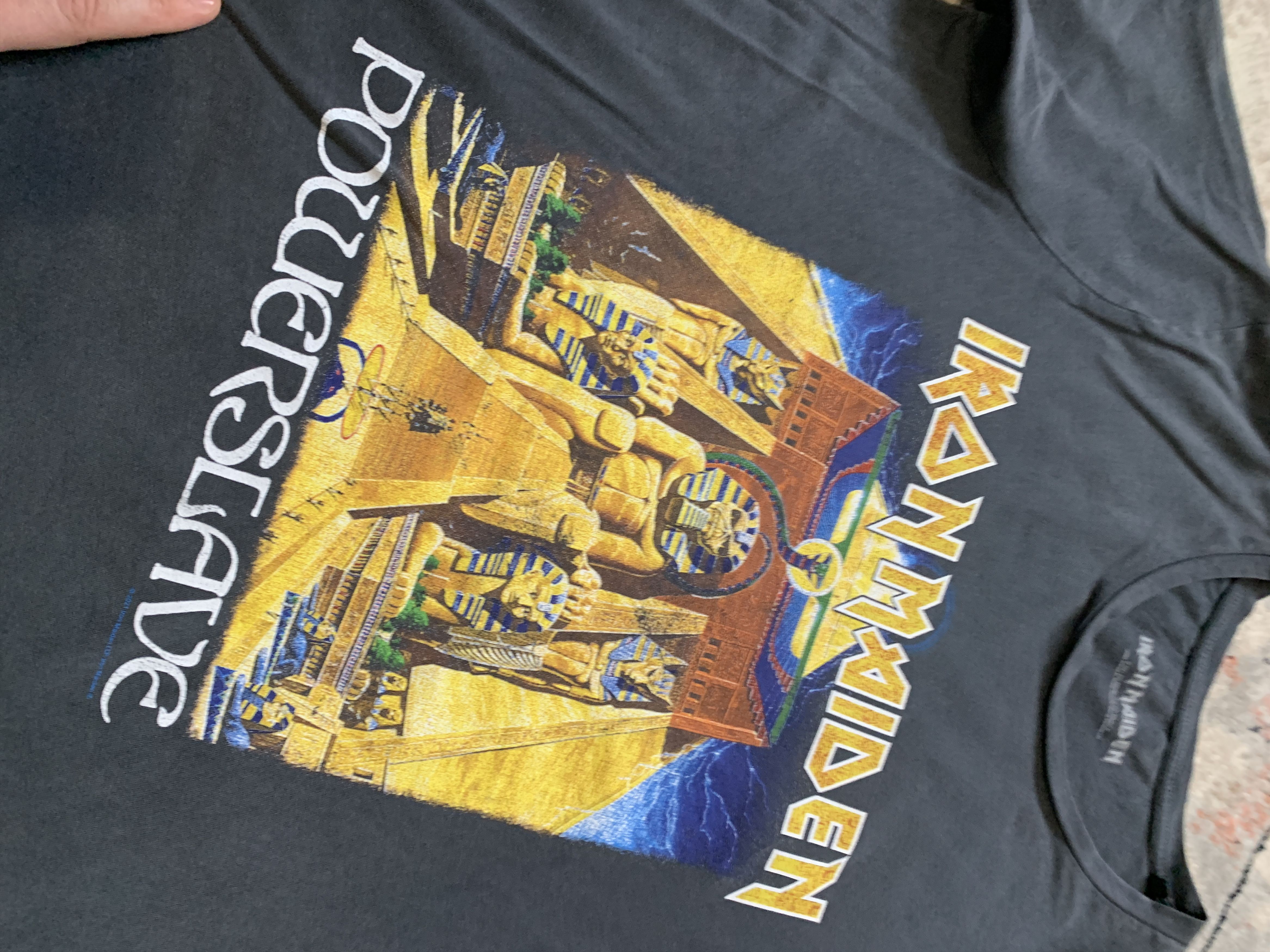 Band Tees × Iron Maiden Iron Maiden Powerslave 2021 T-Shirt Size US XL / EU 56 / 4 - 6 Thumbnail