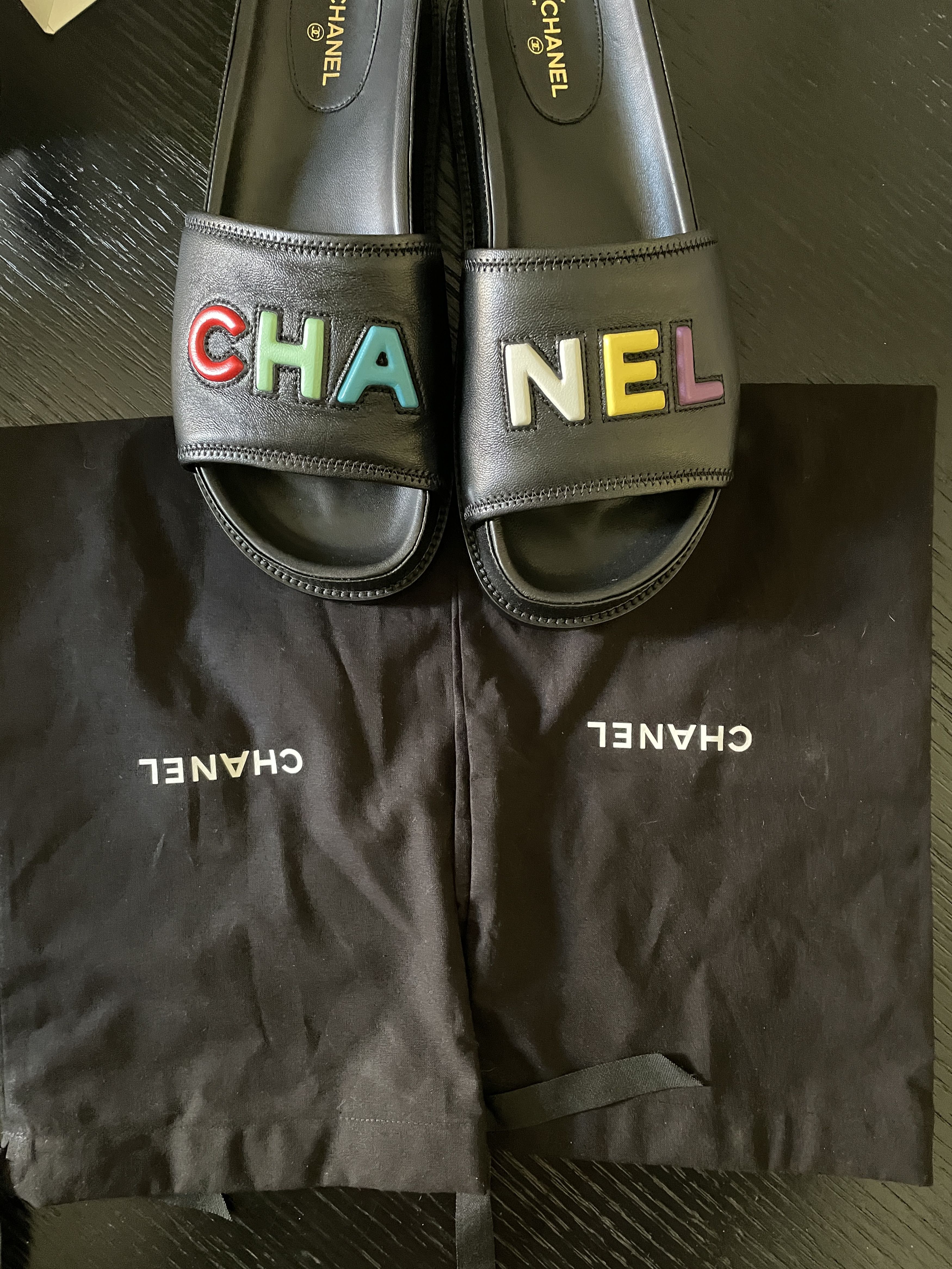 Chanel RAINBOW MULES Size US 7 / IT 37 - 7 Thumbnail
