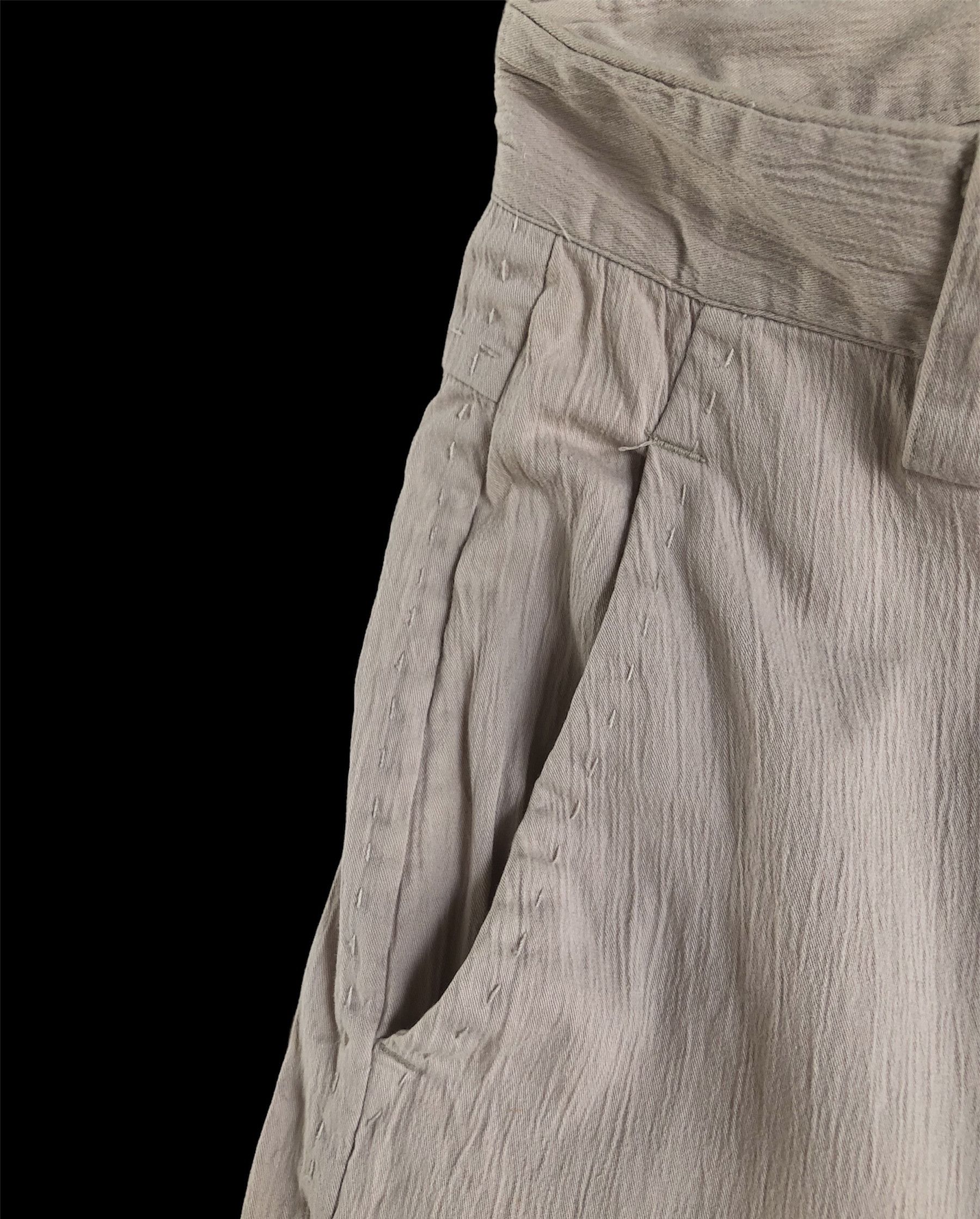 Issey Miyake × Vintage RARE🔥VTG SS1995 ISSEY MIYAKE LIGHT PLISSE PANTS Size US 28 / EU 44 - 7 Thumbnail