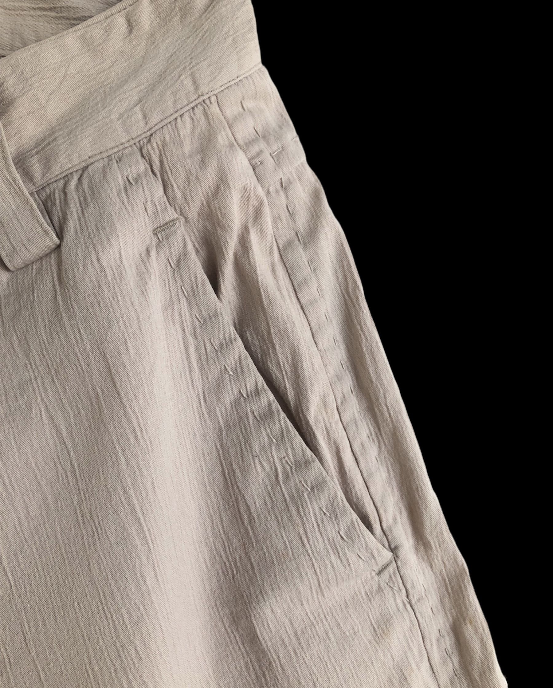 Issey Miyake × Vintage RARE🔥VTG SS1995 ISSEY MIYAKE LIGHT PLISSE PANTS Size US 28 / EU 44 - 8 Thumbnail