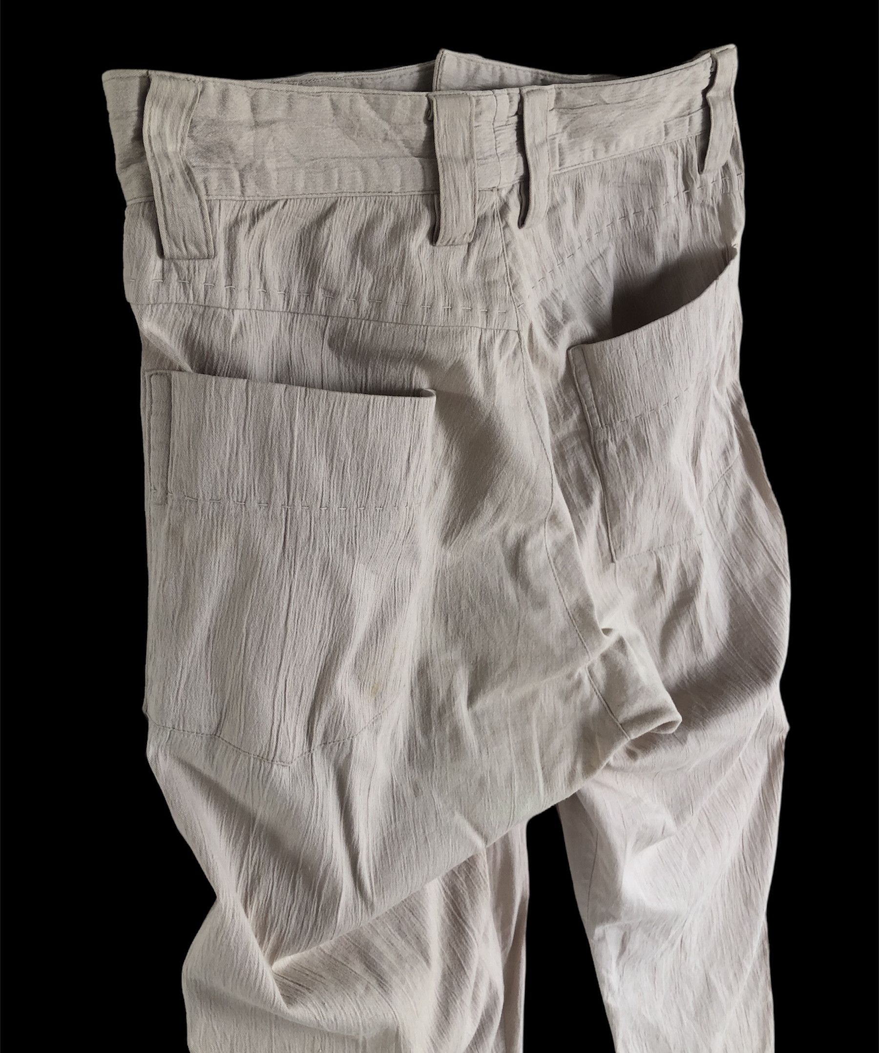 Issey Miyake × Vintage RARE🔥VTG SS1995 ISSEY MIYAKE LIGHT PLISSE PANTS Size US 28 / EU 44 - 9 Thumbnail
