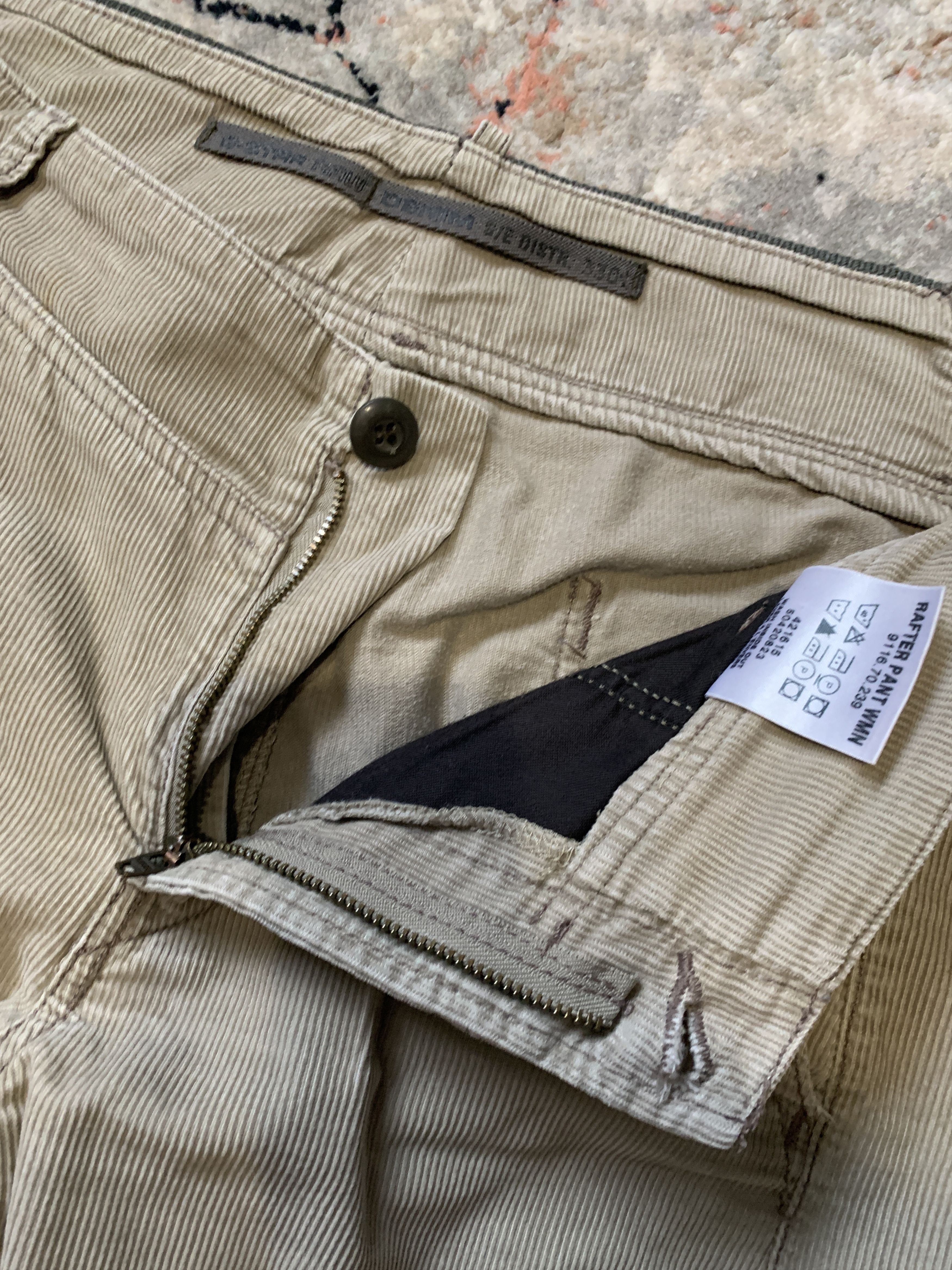 G-Star G-Srat Raw Velvet Vintage Pants Size 33" - 9 Thumbnail