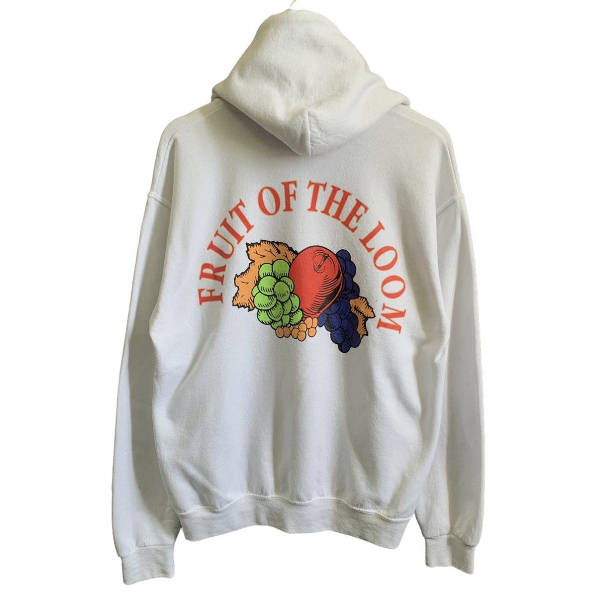 Fruit Of The Loom Vintage Fruit Of The Loom Big Logo Hoodie Size US M / EU 48-50 / 2 - 1 Thumbnail
