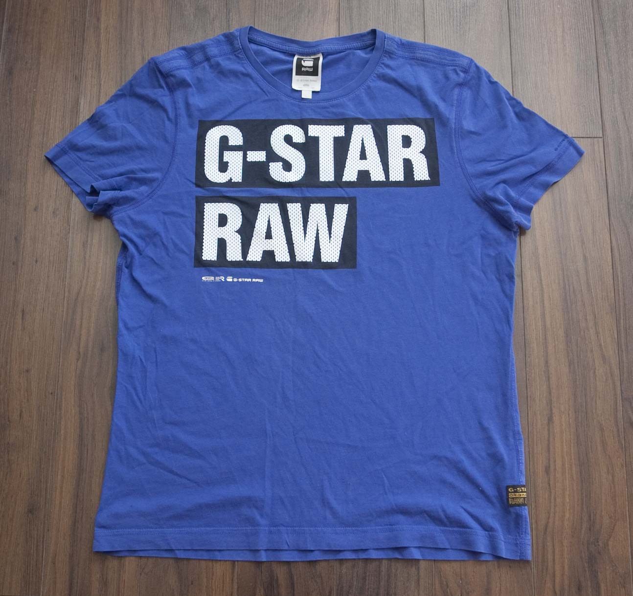 G-Star G Star T Shirt Spell Out Size L Size US L / EU 52-54 / 3 - 1 Thumbnail