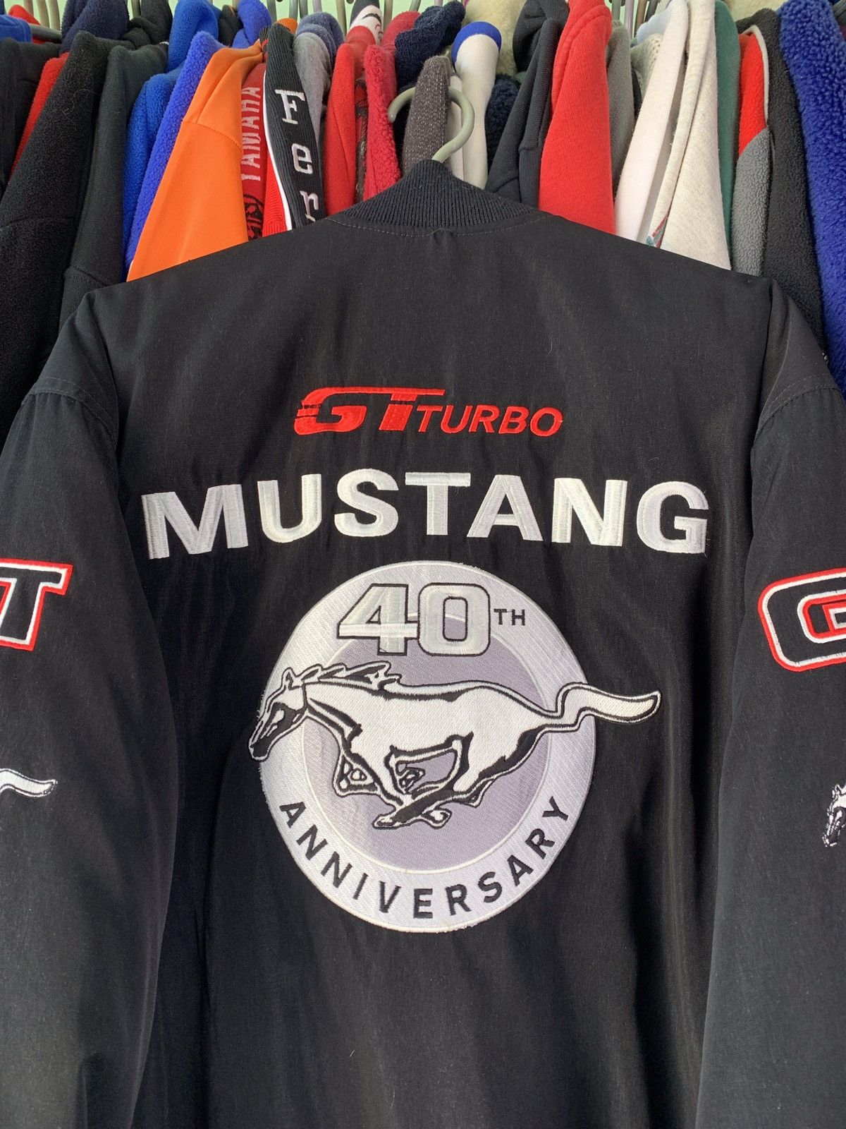 Ford × Vintage VINTAGE FORD MUSTANG GT 40th ANNIVERSARY RACING JACKET Size US M / EU 48-50 / 2 - 3 Thumbnail