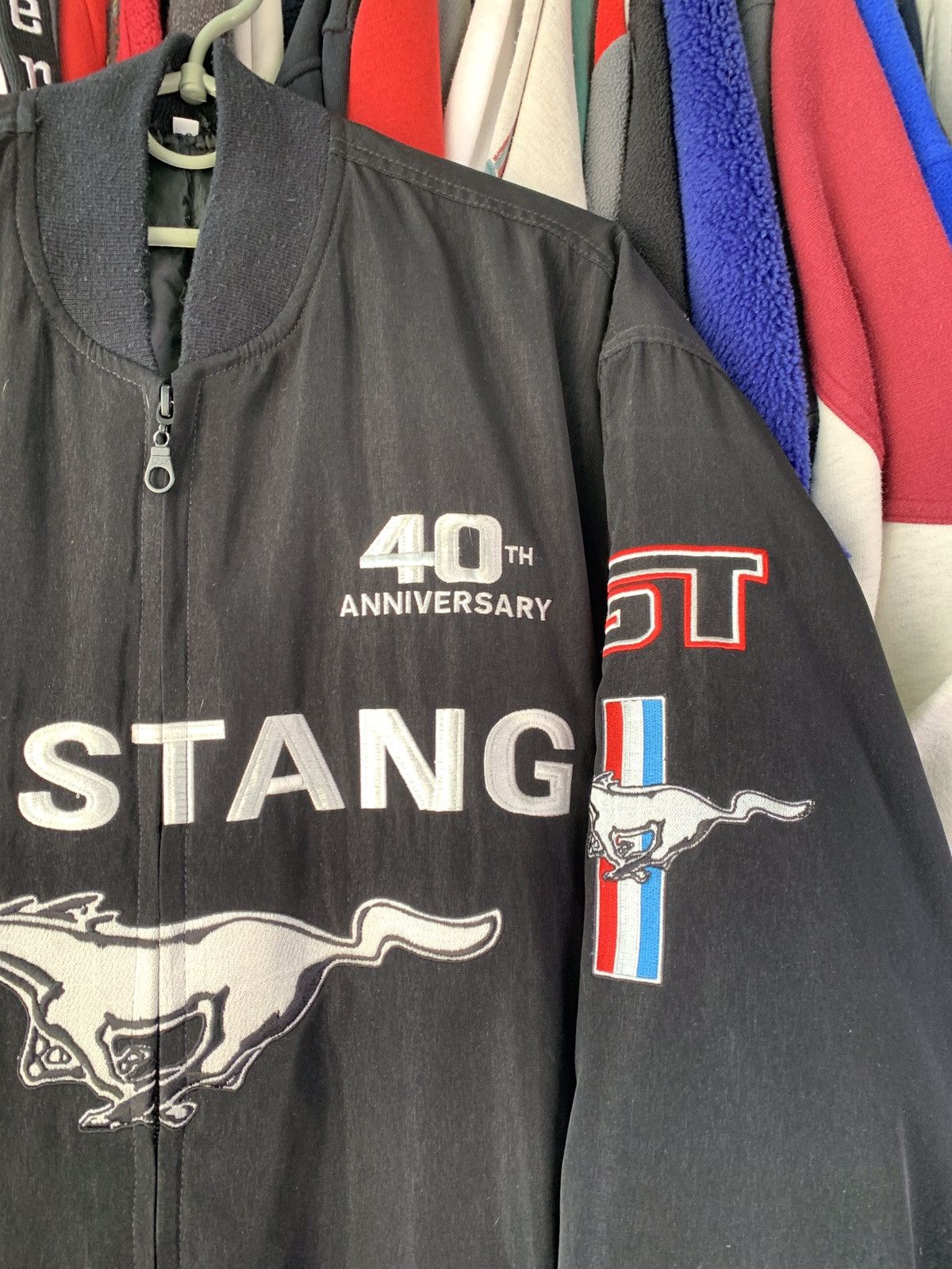 Ford × Vintage VINTAGE FORD MUSTANG GT 40th ANNIVERSARY RACING JACKET Size US M / EU 48-50 / 2 - 5 Thumbnail