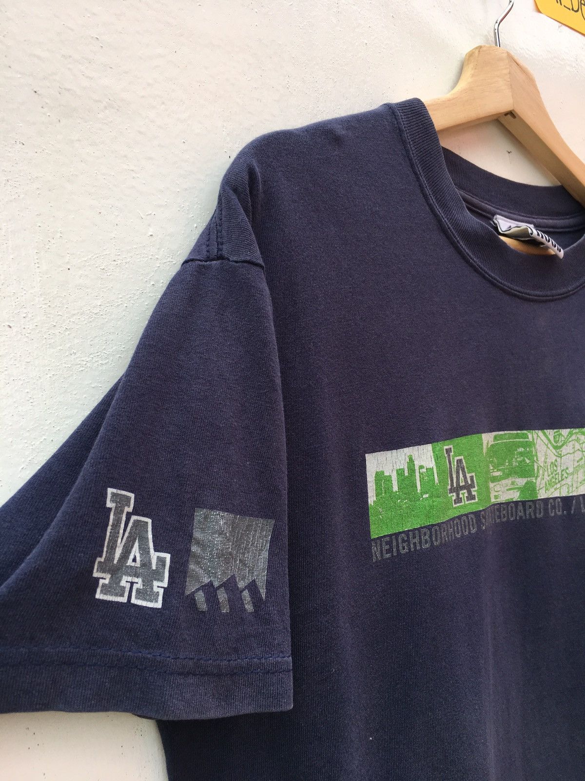 Neighborhood Vintage 90s Neighborhood Skateboard LA Big Logo Tee Size US M / EU 48-50 / 2 - 9 Thumbnail