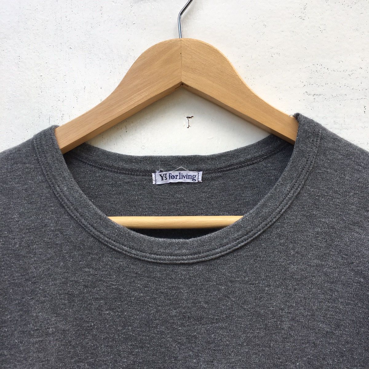 Yohji Yamamoto Rare Vintage 90s Y’s for living Basics Tshirt Size US S / EU 44-46 / 1 - 4 Thumbnail