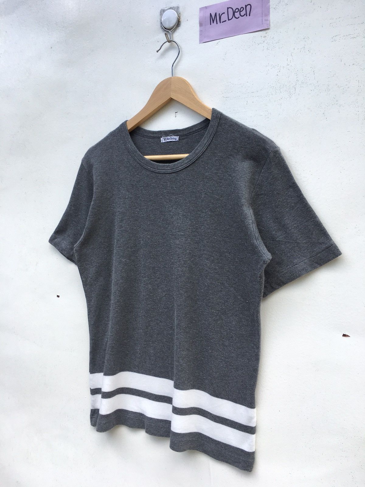 Yohji Yamamoto Rare Vintage 90s Y’s for living Basics Tshirt Size US S / EU 44-46 / 1 - 3 Thumbnail