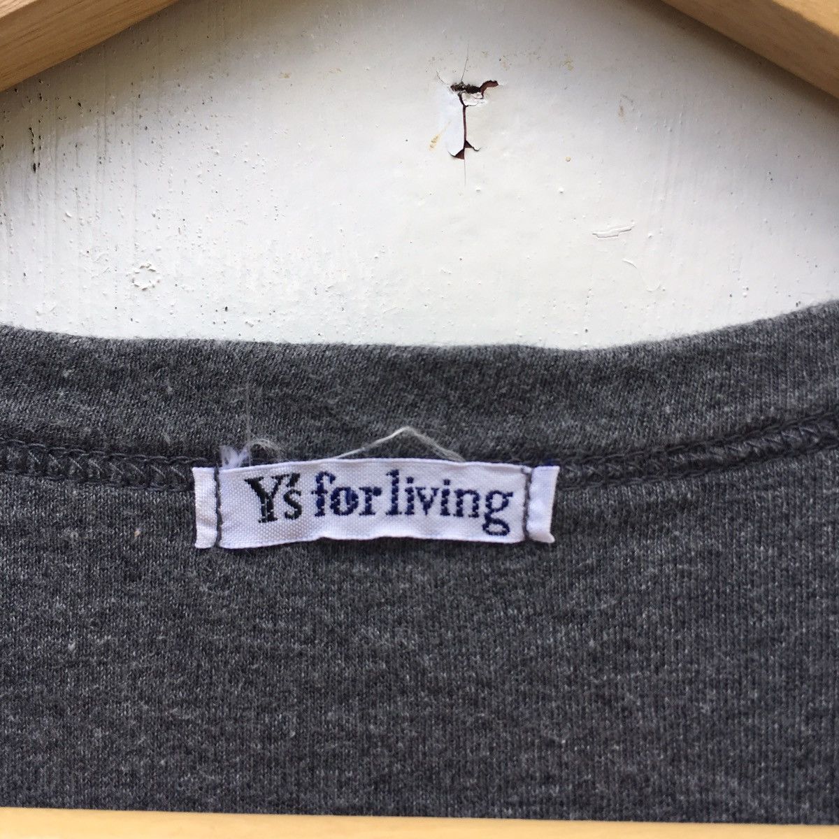 Yohji Yamamoto Rare Vintage 90s Y’s for living Basics Tshirt Size US S / EU 44-46 / 1 - 5 Thumbnail