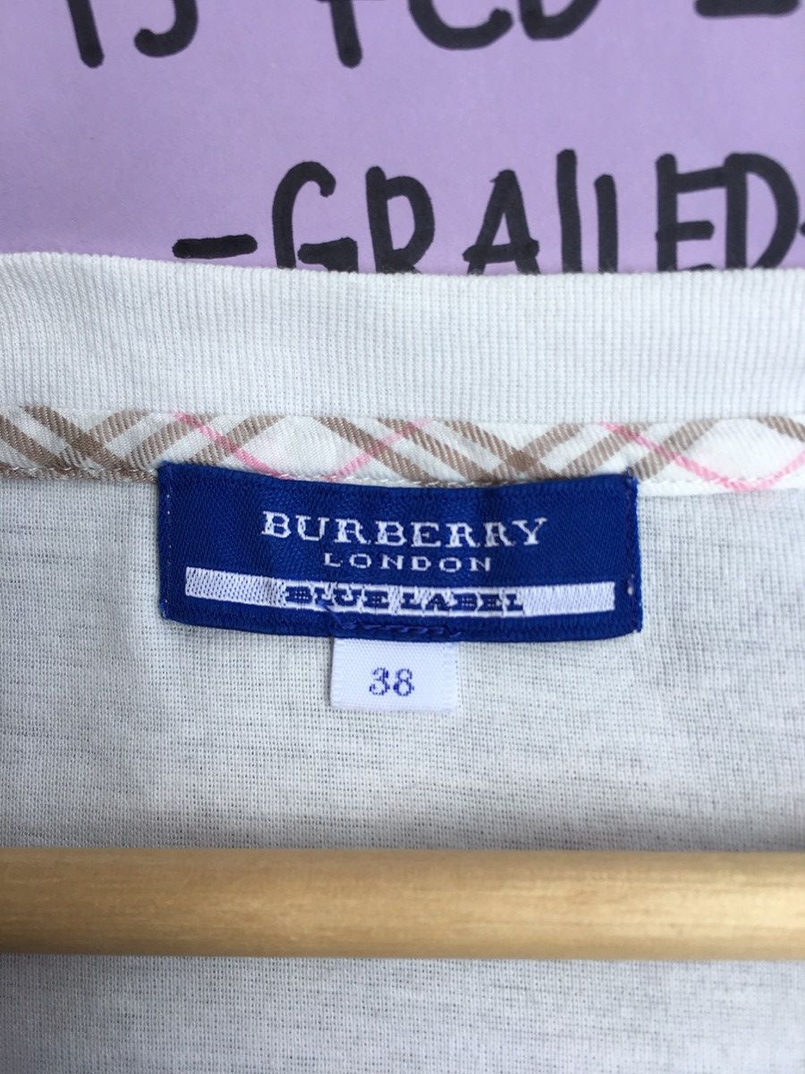Burberry Vintage Burberry Big Logo Tshirt Size XS / US 0-2 / IT 36-38 - 6 Thumbnail