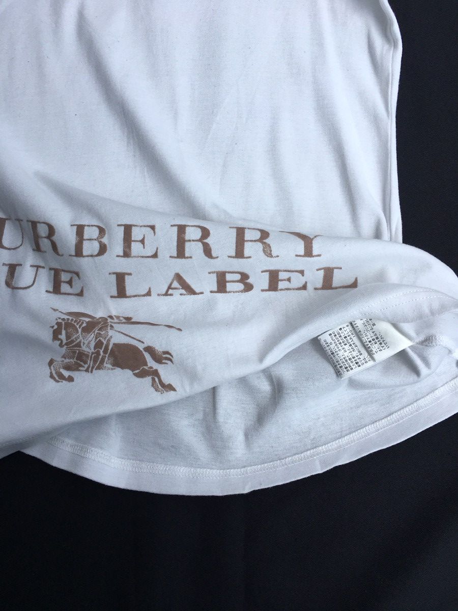 Burberry Vintage Burberry Big Logo Tshirt Size XS / US 0-2 / IT 36-38 - 9 Thumbnail