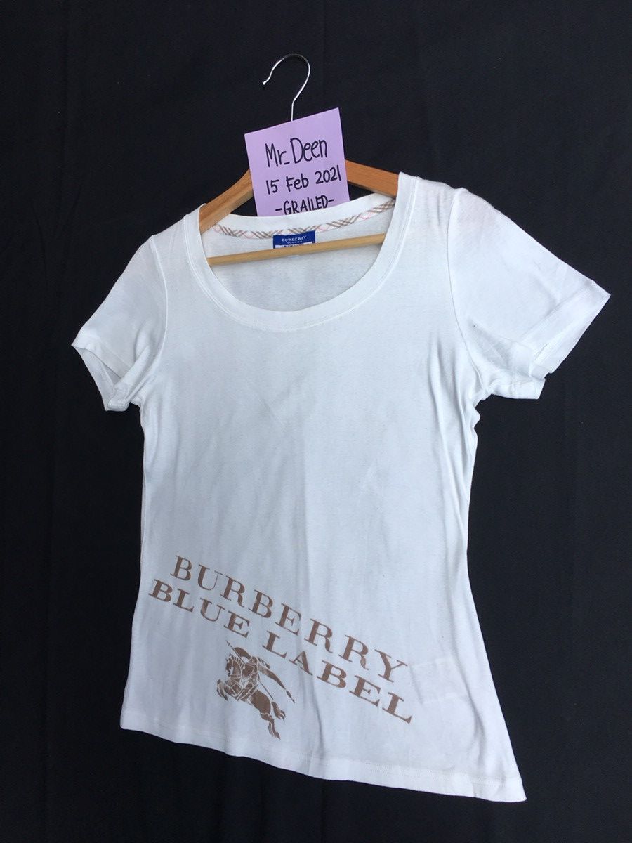 Burberry Vintage Burberry Big Logo Tshirt Size XS / US 0-2 / IT 36-38 - 3 Thumbnail