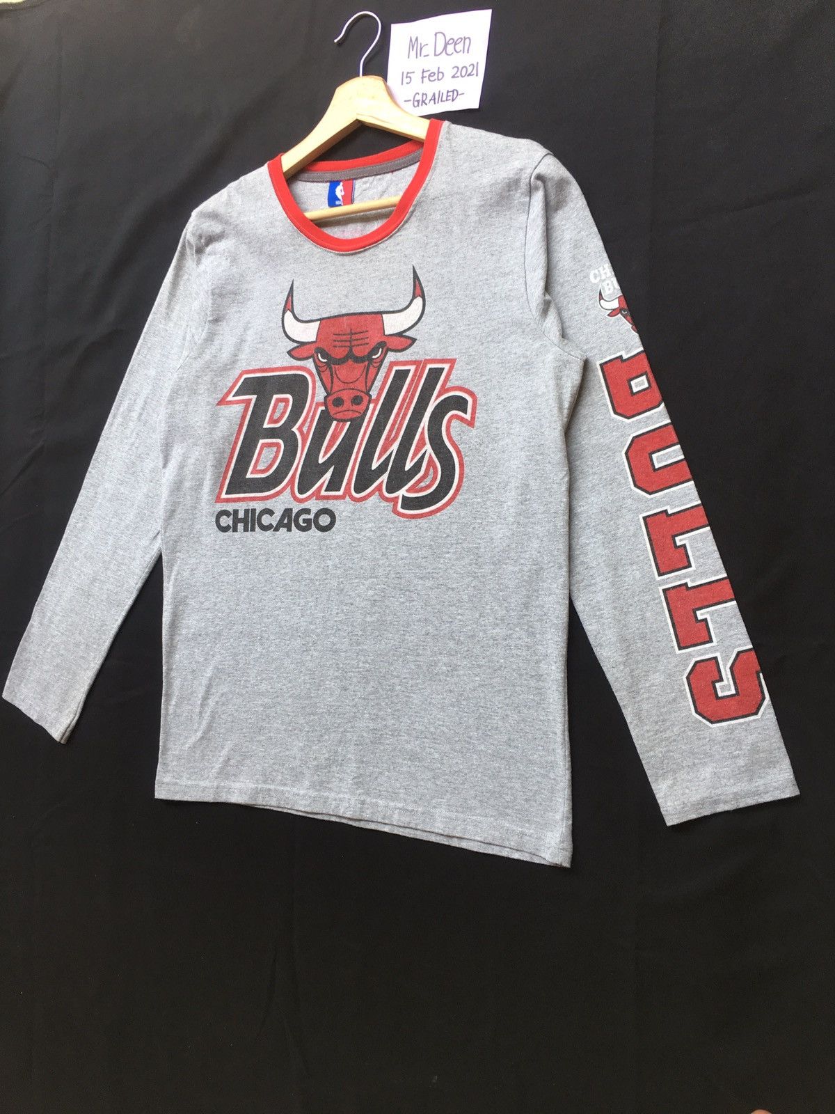 NBA Rare Vintage michael jordan Chicago Bulls NBA Longsleeve Size US M / EU 48-50 / 2 - 4 Thumbnail