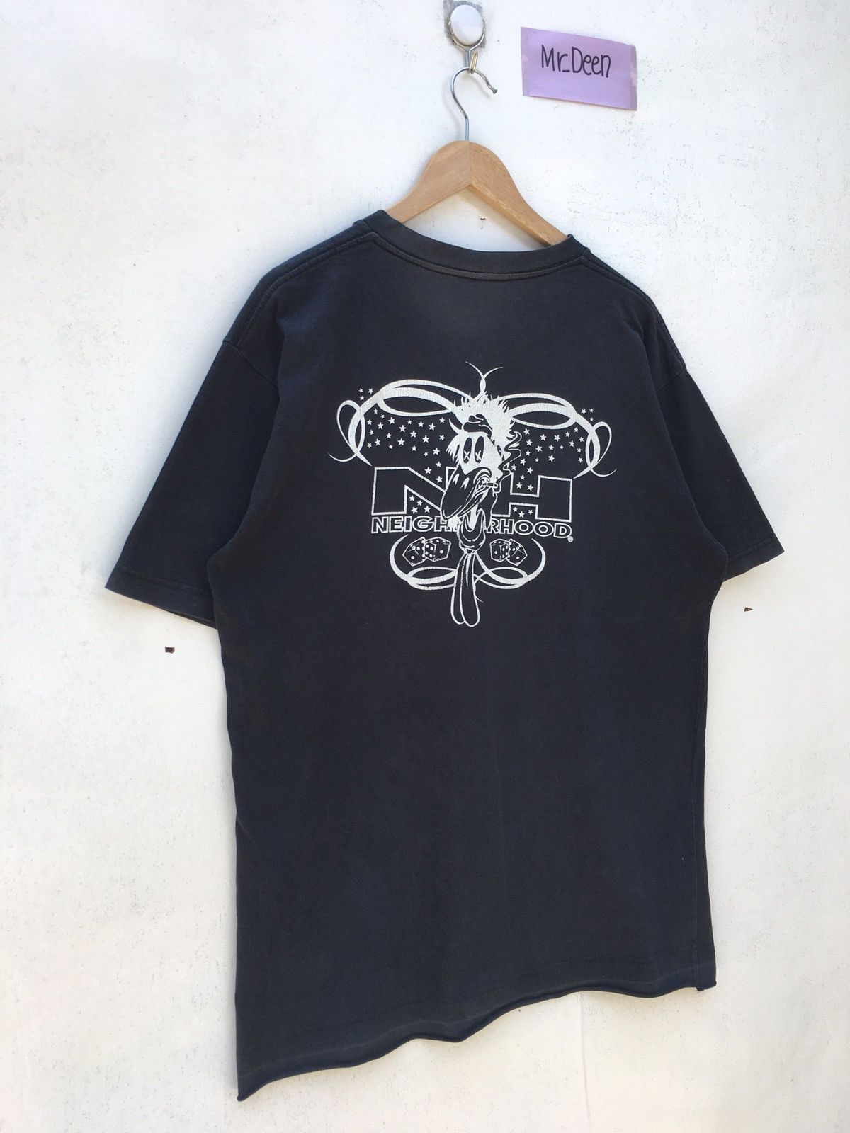 Neighborhood Rare Vintage SS03 Neighborhood Printed Spellout Tshirt Size US L / EU 52-54 / 3 - 3 Thumbnail