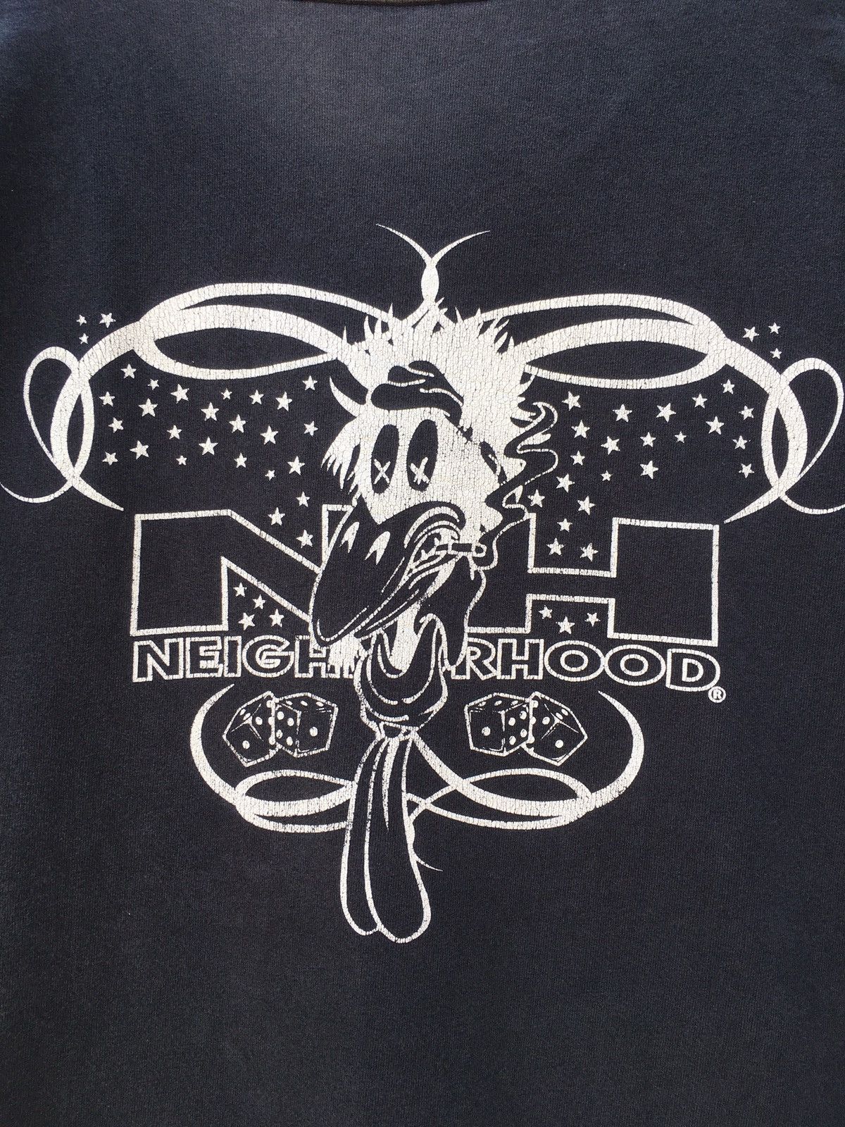 Neighborhood Rare Vintage SS03 Neighborhood Printed Spellout Tshirt Size US L / EU 52-54 / 3 - 5 Thumbnail