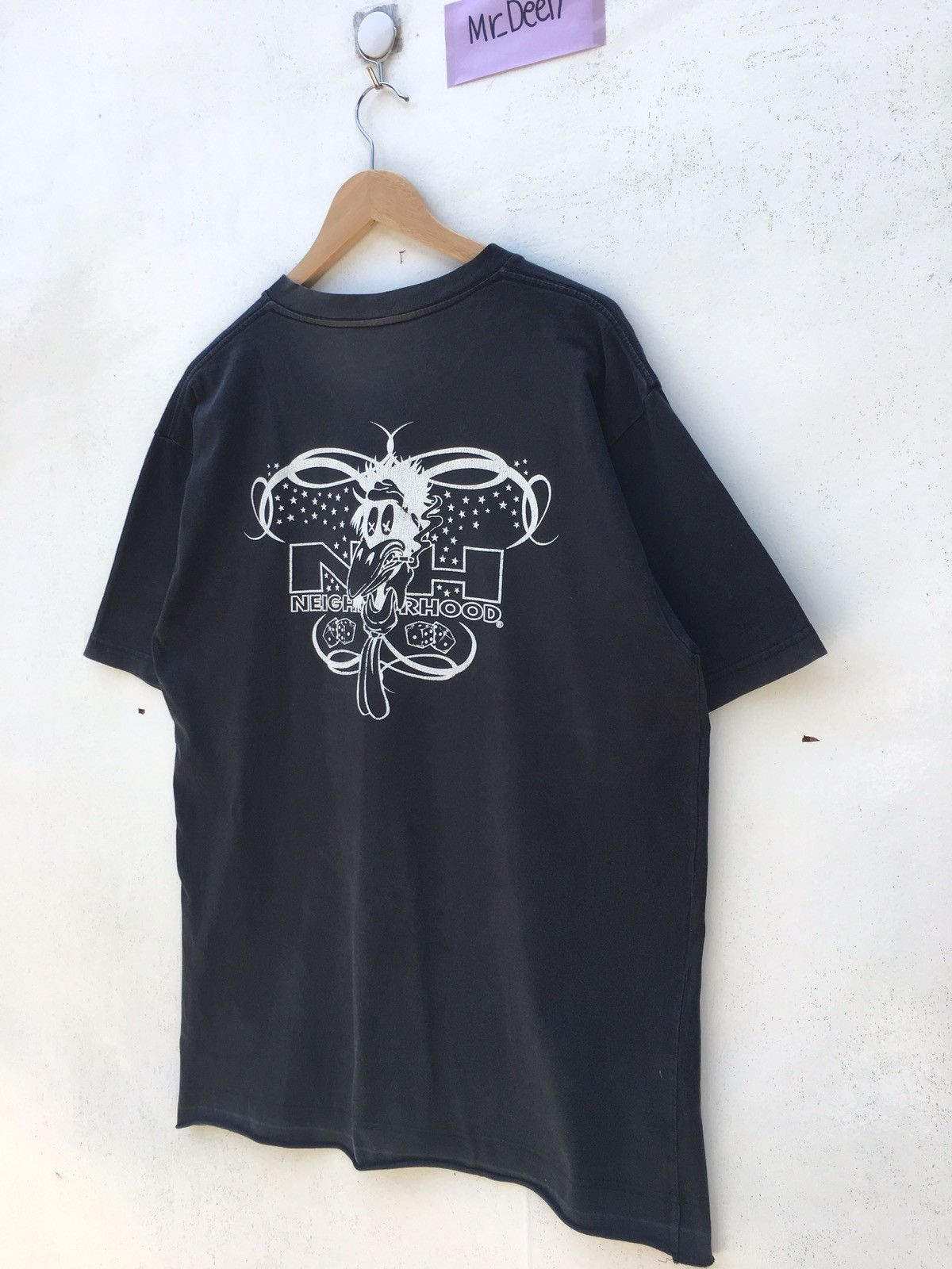Neighborhood Rare Vintage SS03 Neighborhood Printed Spellout Tshirt Size US L / EU 52-54 / 3 - 4 Thumbnail