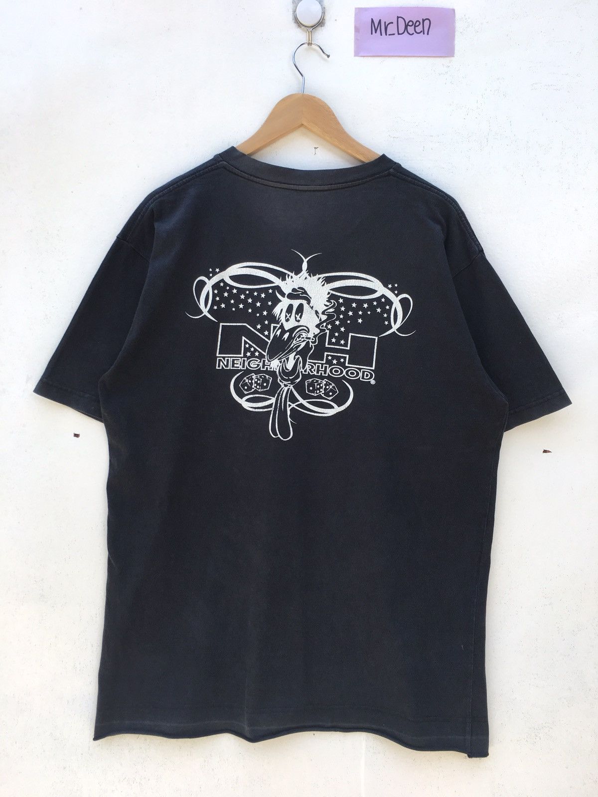 Neighborhood Rare Vintage SS03 Neighborhood Printed Spellout Tshirt Size US L / EU 52-54 / 3 - 2 Thumbnail