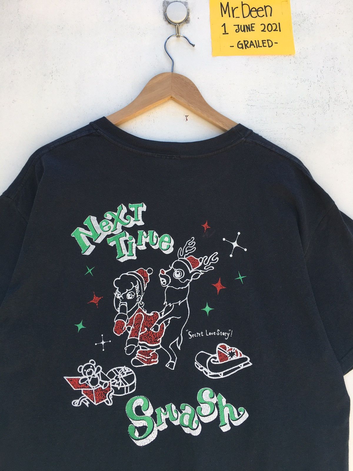 Japanese Brand Japanese Brand Kishidenne Wrerutogood ‘fuck merry” Tee Size US L / EU 52-54 / 3 - 13 Thumbnail