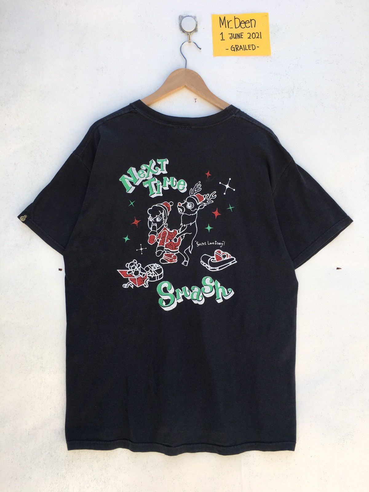 Japanese Brand Japanese Brand Kishidenne Wrerutogood ‘fuck merry” Tee Size US L / EU 52-54 / 3 - 9 Thumbnail