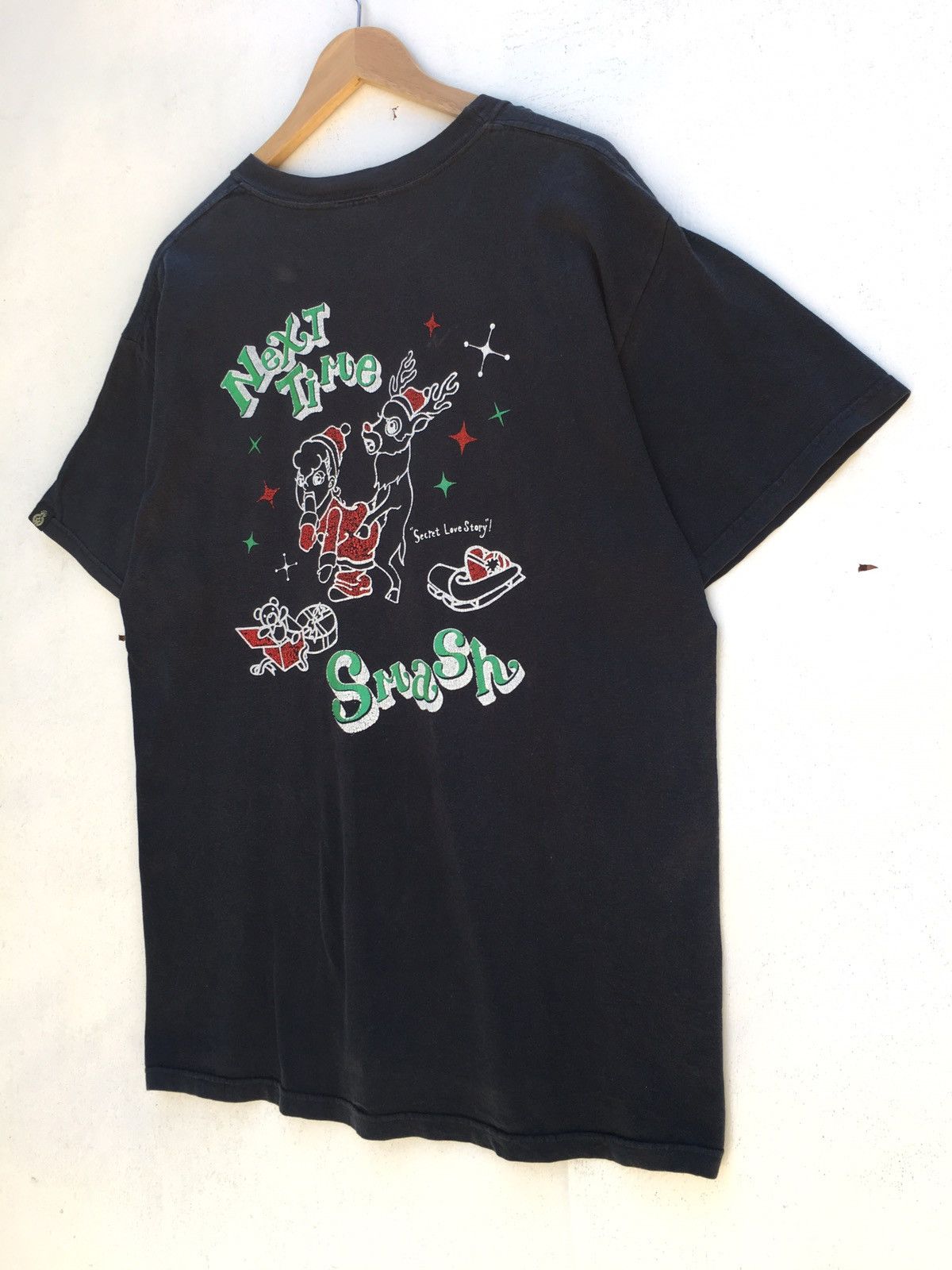 Japanese Brand Japanese Brand Kishidenne Wrerutogood ‘fuck merry” Tee Size US L / EU 52-54 / 3 - 11 Thumbnail