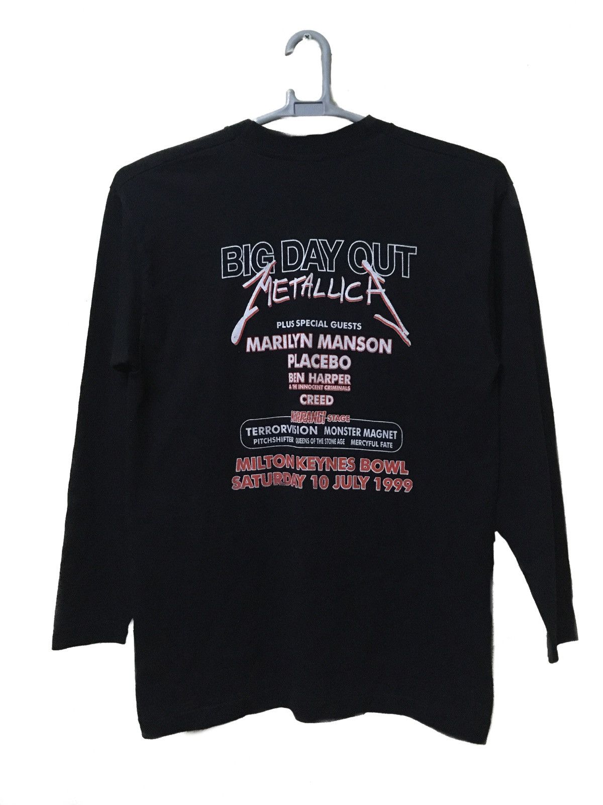 Marilyn Manson 90s Marilyn Manson Mechanical Animals concert tour shirt Size US M / EU 48-50 / 2 - 3 Thumbnail