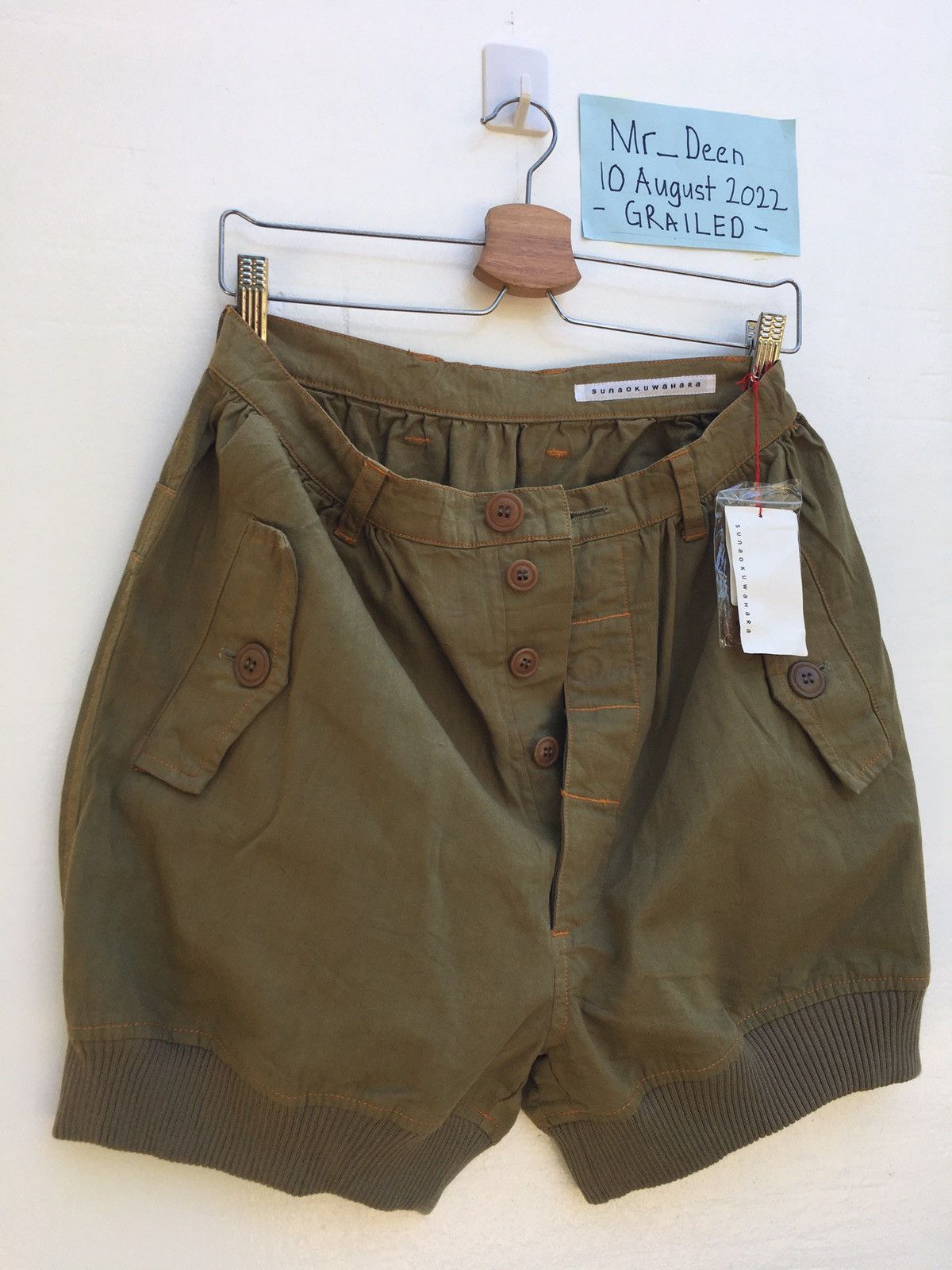 Issey Miyake Rare Vintage Issey Miyake Sunaokuwahara Short Pants Size US 28 / EU 44 - 12 Thumbnail