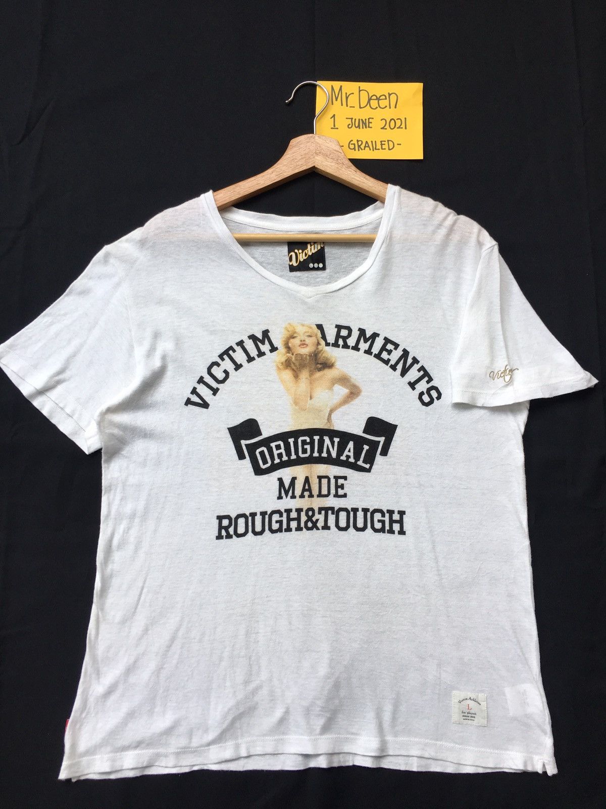 Japanese Brand Rare Victim Marilyn Monroe Printed Tshirt Size US M / EU 48-50 / 2 - 2 Thumbnail