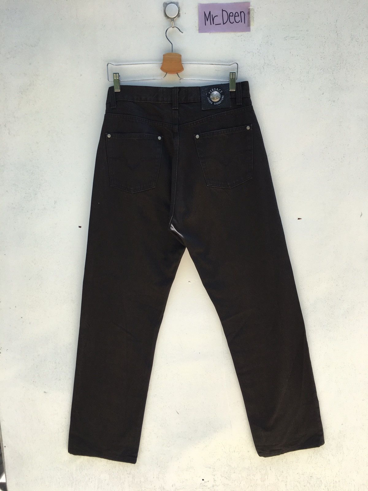 Versace Vintage Versace Medusa Loose Cut Jeans Size US 32 / EU 48 - 22 Thumbnail