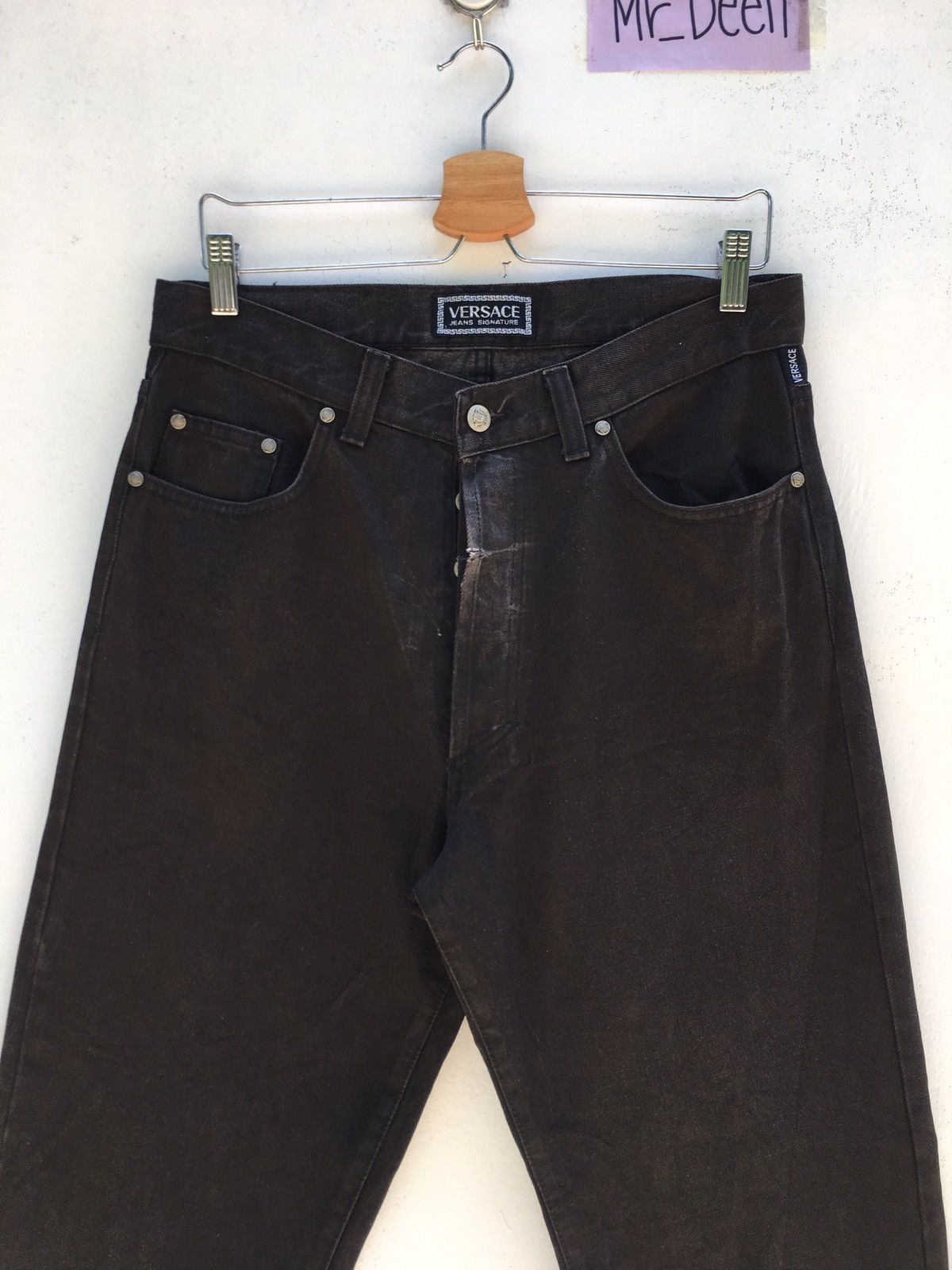 Versace Vintage Versace Medusa Loose Cut Jeans Size US 32 / EU 48 - 5 Thumbnail