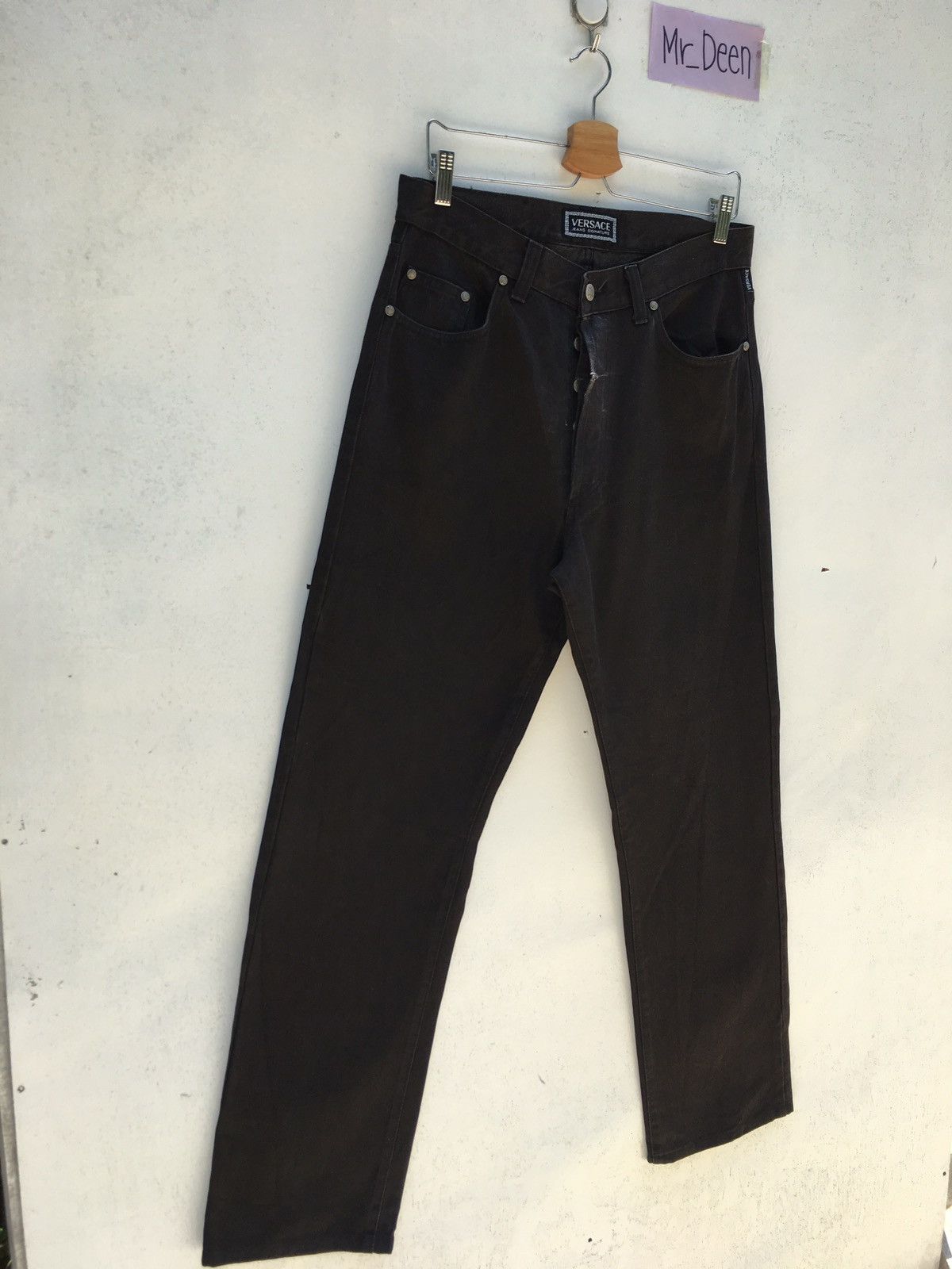 Versace Vintage Versace Medusa Loose Cut Jeans Size US 32 / EU 48 - 4 Thumbnail