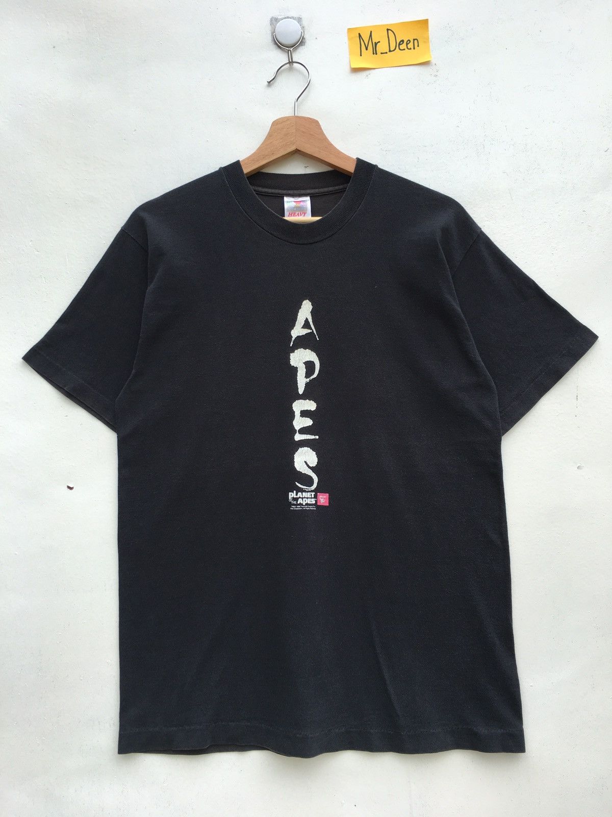 Rare Vintage 90s Planet of the Apes Movie T shirt