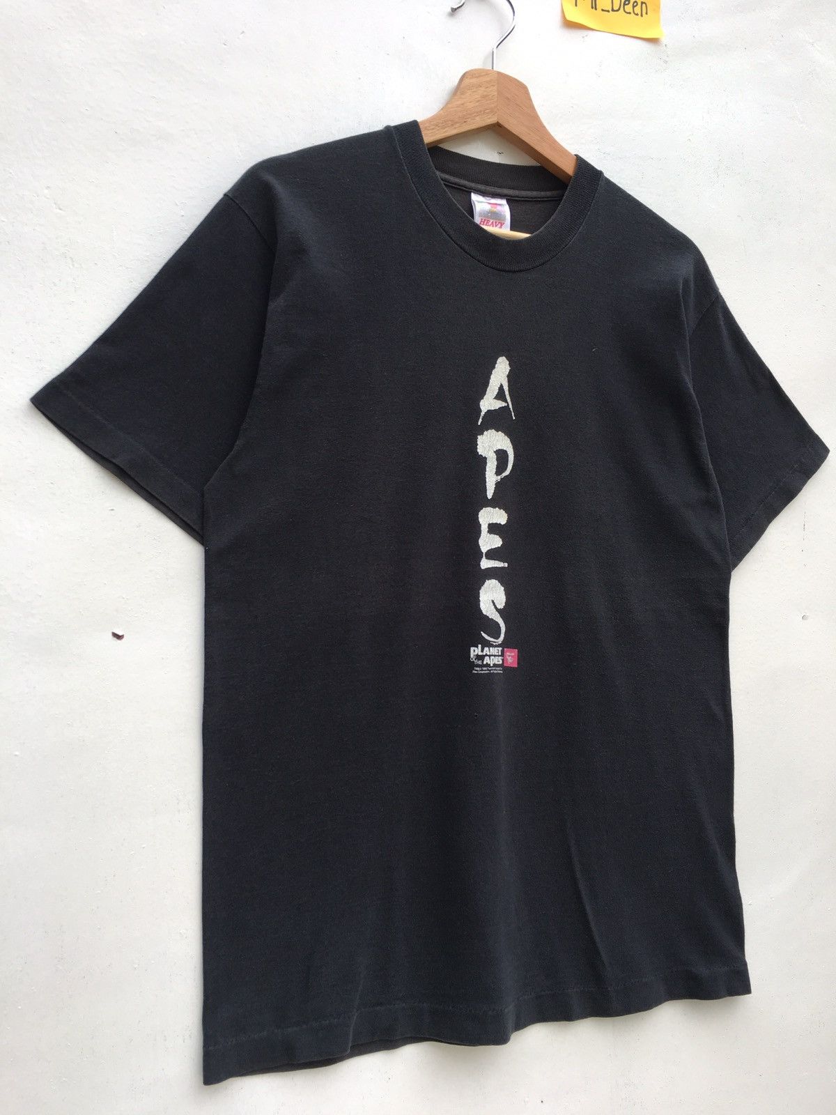 Vintage Rare Vintage 90s Planet of the Apes Movie T shirt Size US M / EU 48-50 / 2 - 2 Thumbnail