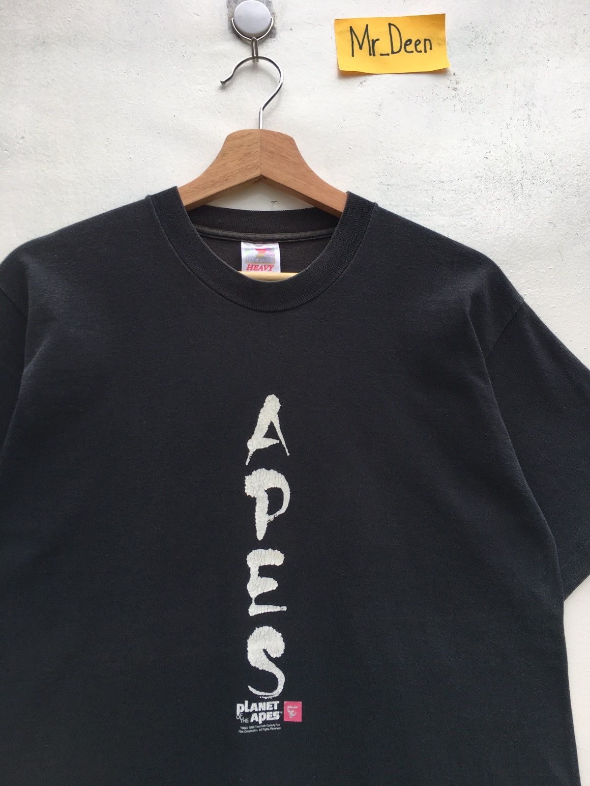 Vintage Rare Vintage 90s Planet of the Apes Movie T shirt Size US M / EU 48-50 / 2 - 5 Thumbnail