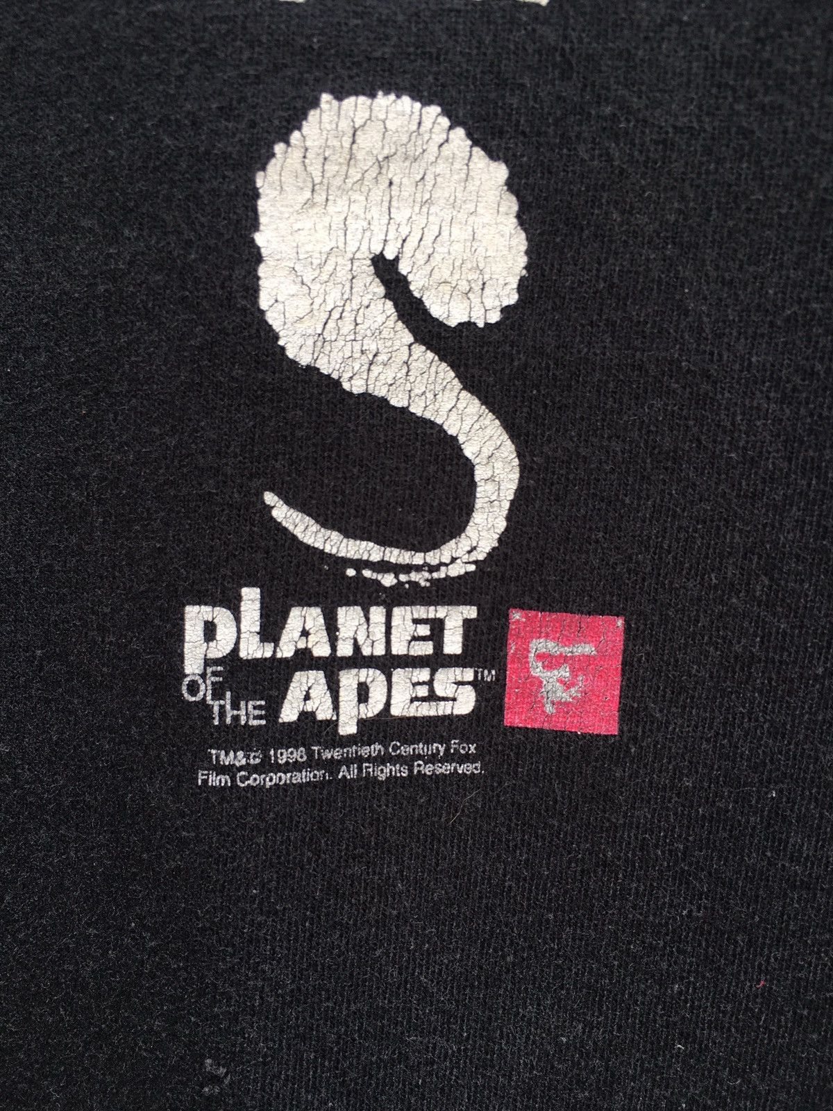 Vintage Rare Vintage 90s Planet of the Apes Movie T shirt Size US M / EU 48-50 / 2 - 8 Thumbnail