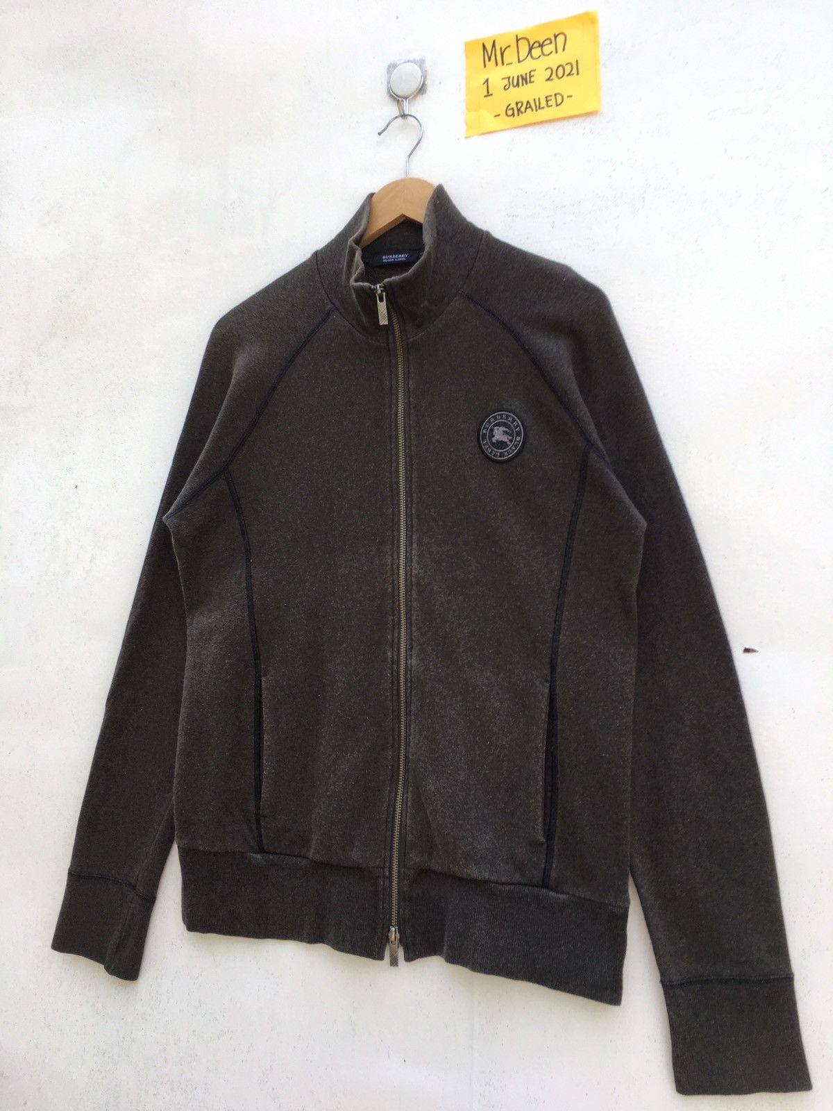 Burberry Vintage Burberry Zip Up Sweater Size US M / EU 48-50 / 2 - 4 Thumbnail