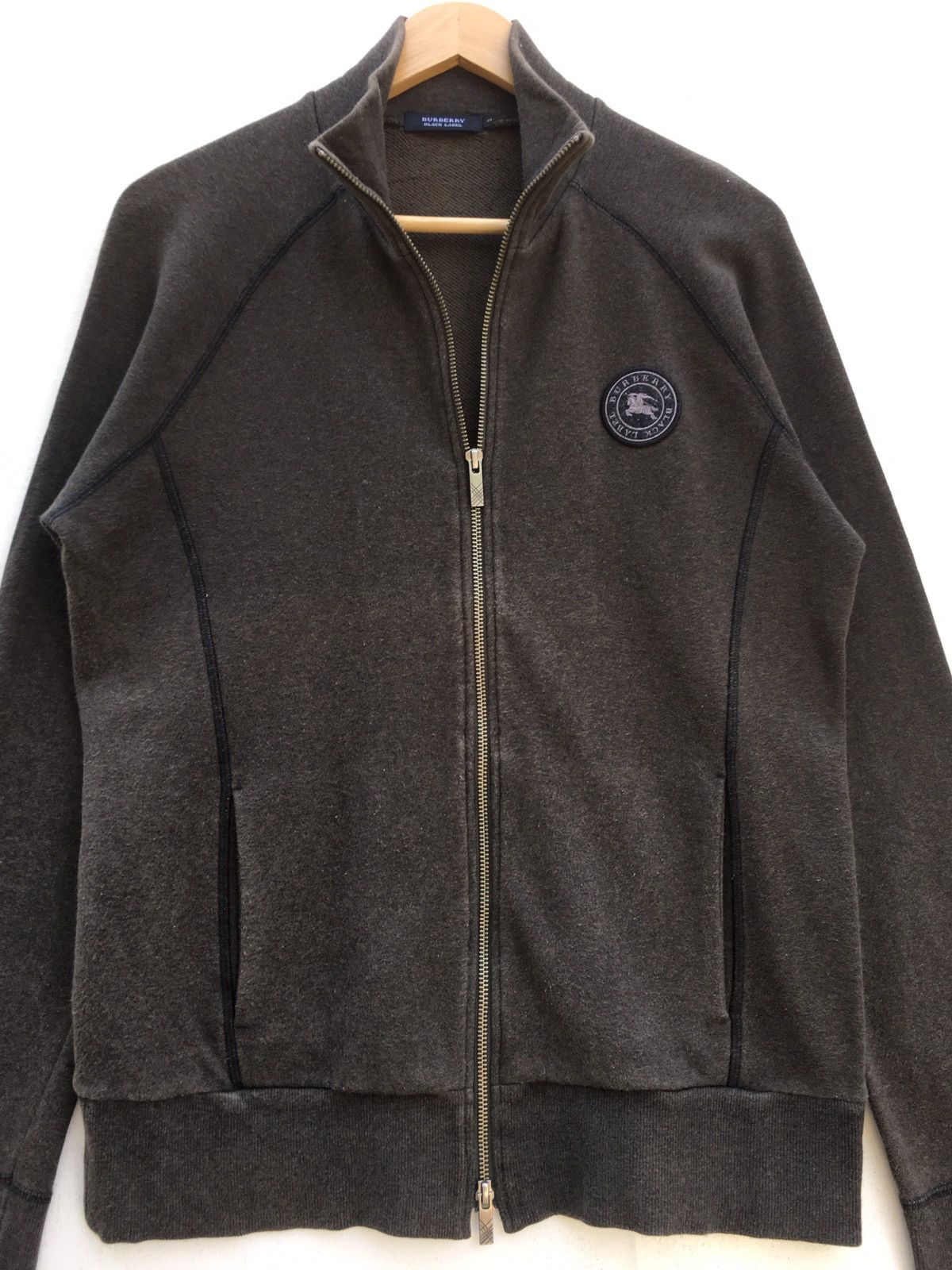 Burberry Vintage Burberry Zip Up Sweater Size US M / EU 48-50 / 2 - 7 Thumbnail