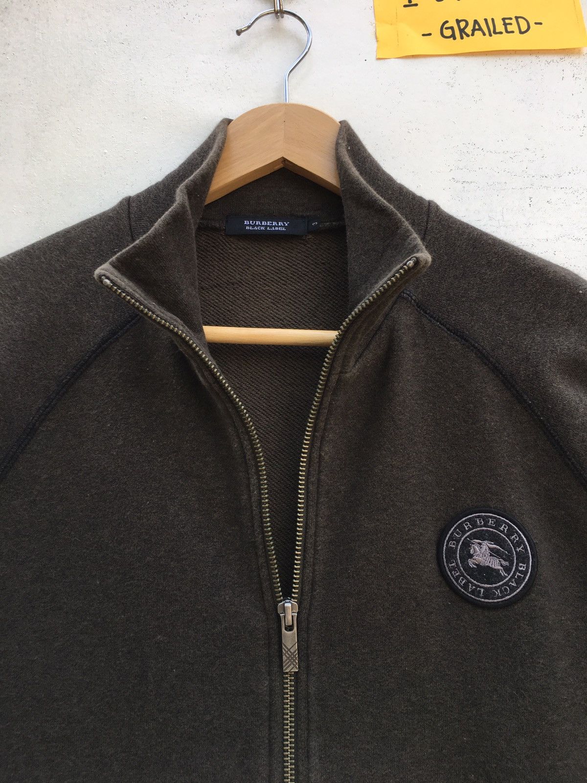 Burberry Vintage Burberry Zip Up Sweater Size US M / EU 48-50 / 2 - 1 Thumbnail