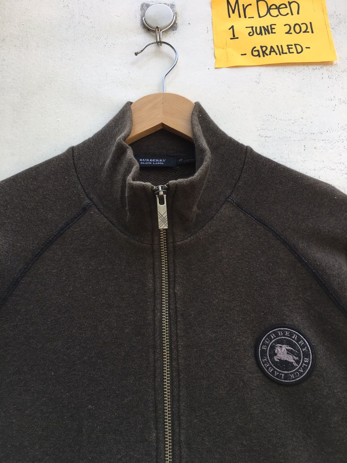 Burberry Vintage Burberry Zip Up Sweater Size US M / EU 48-50 / 2 - 6 Thumbnail